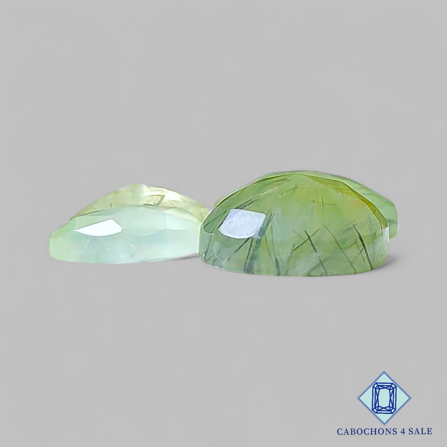 Lotes de mezclas de cuarzo rutilo prehnita natural