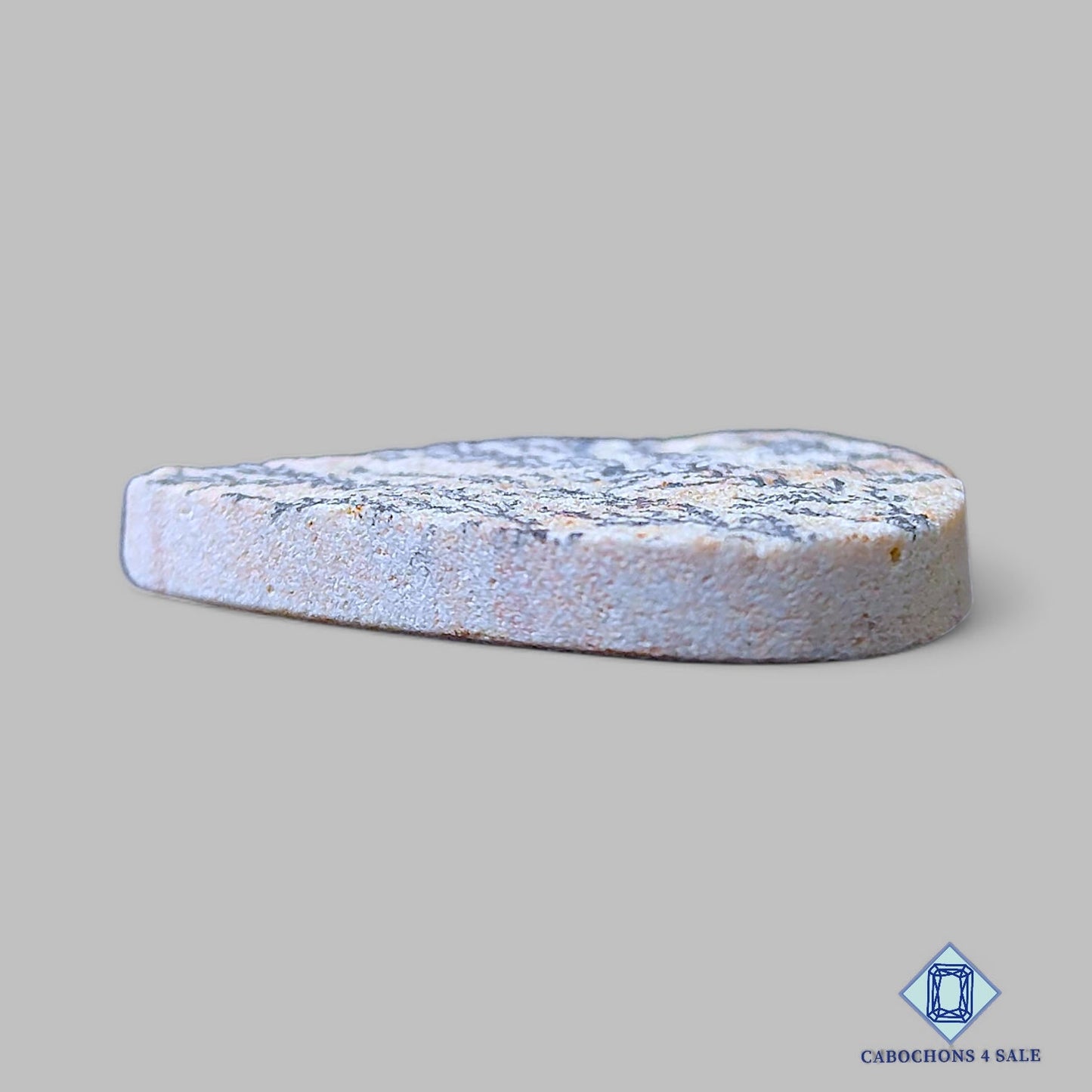 Natural Psilomelane Dendritic Agate Gemstone Pear Druzy 38*34*6mm from Brazil available for sale