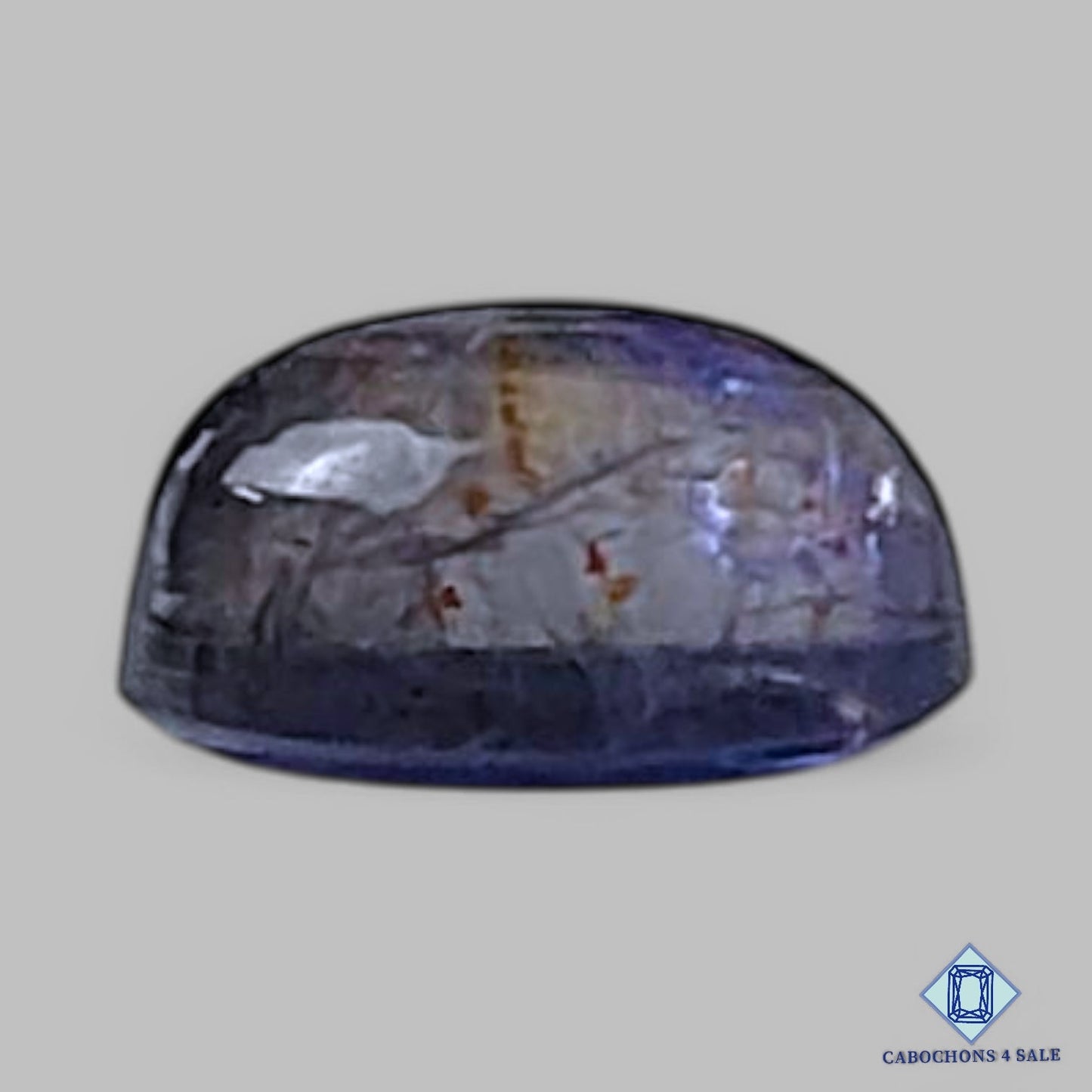 Natural Purple Kyanite Gemstone Oval Pairs 8*6*4mm from Brazil available for sale