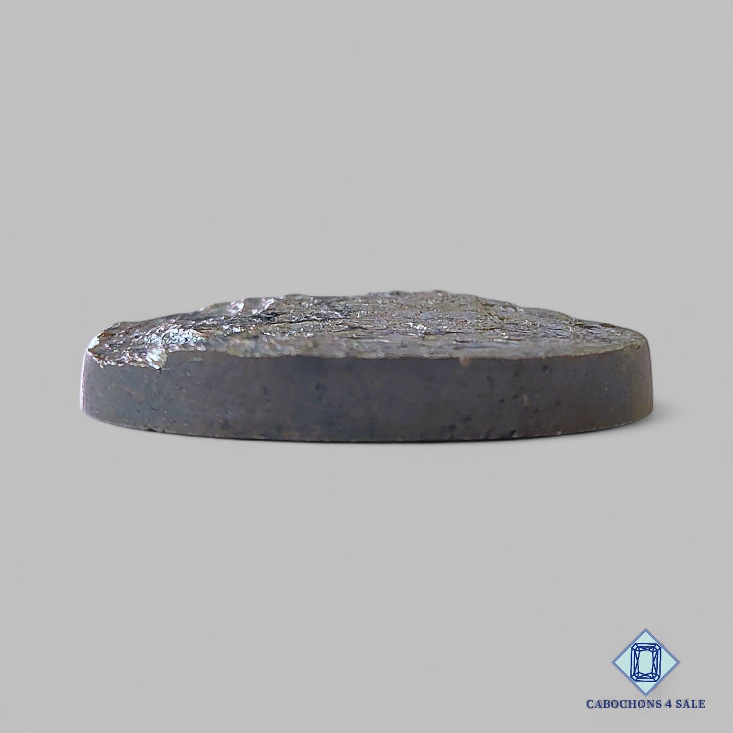 Natural Pyrite Gemstone Oval Druzy 39*29*6mm from Peru available for sale