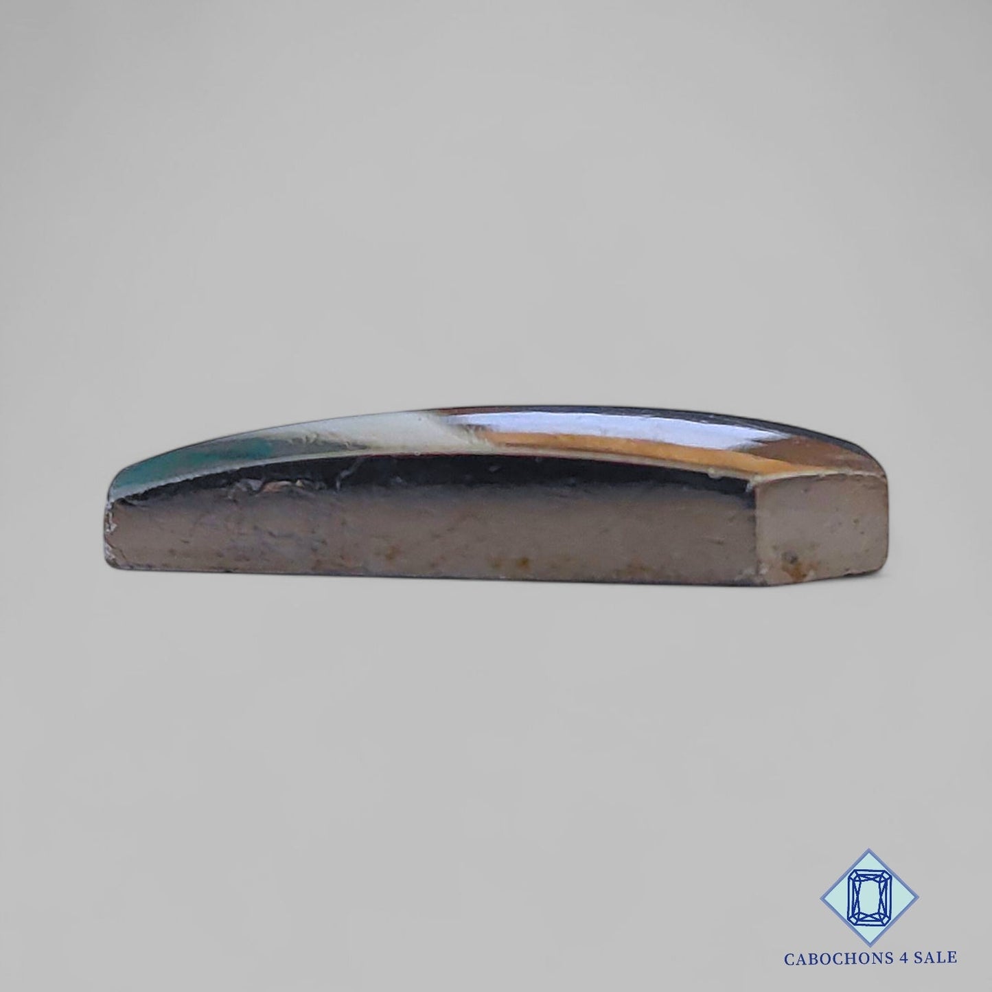 Natural Pyrite Gemstone Fancy Cabochons 33*19*6mm from Peru available for sale