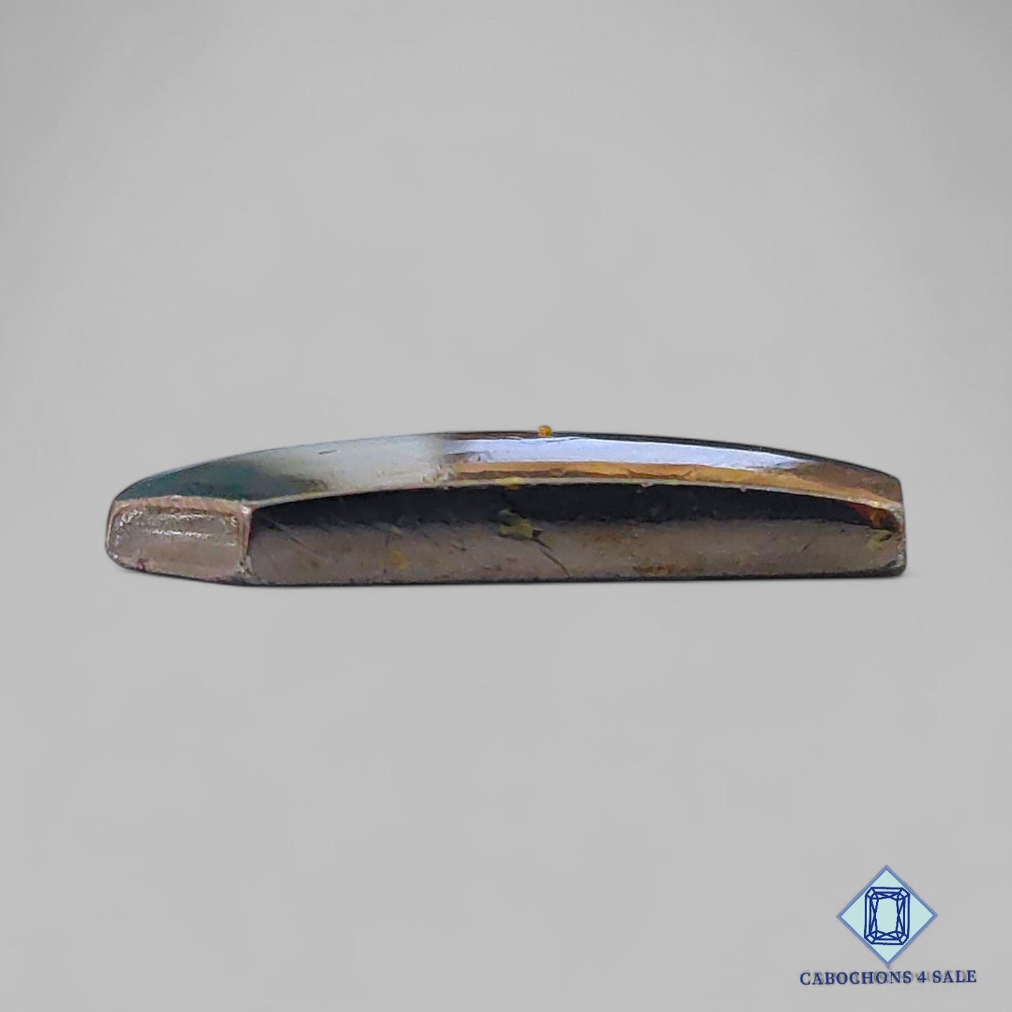 Cabujones de pirita natural de 33 x 19 x 5 mm, de Perú, disponibles para la venta.