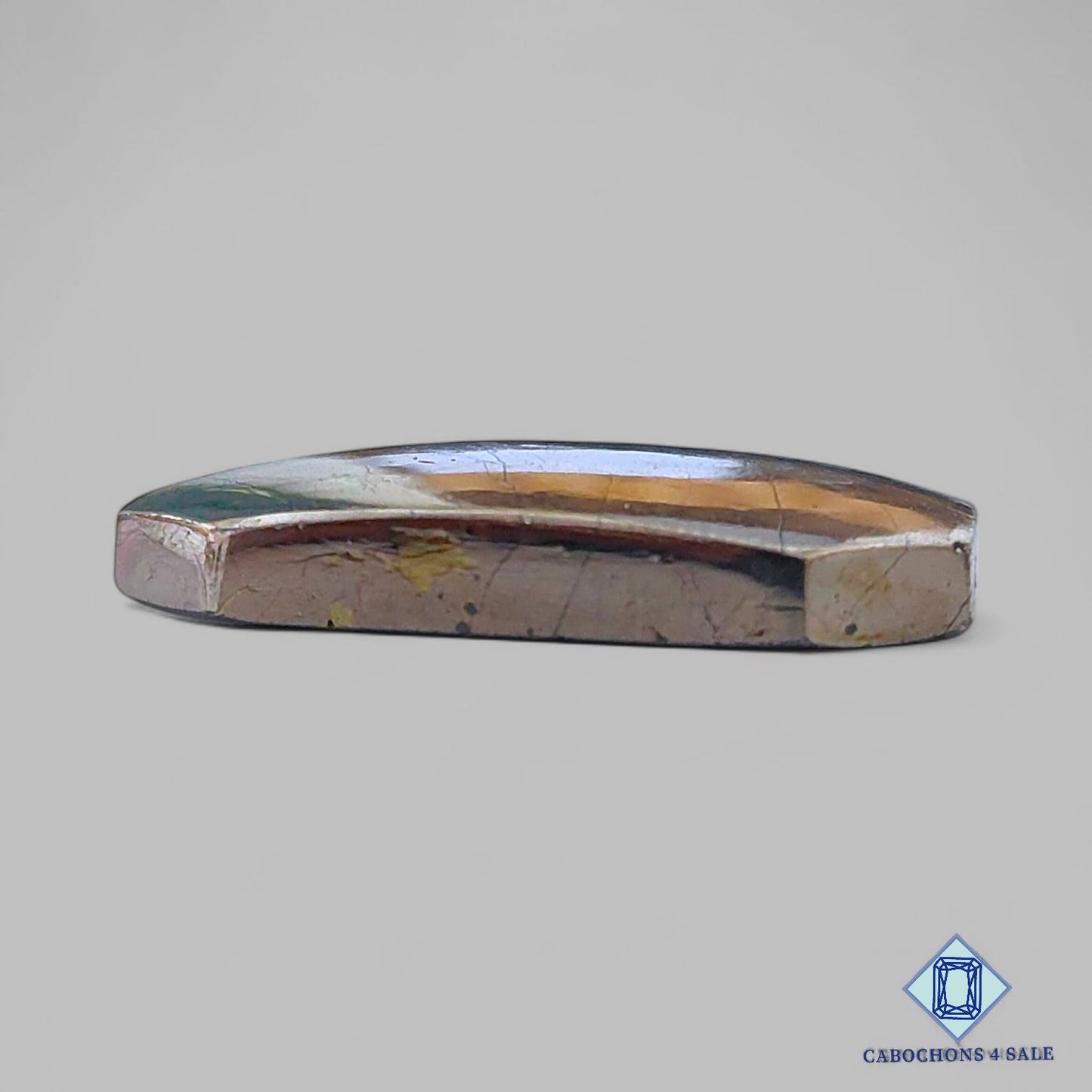 Natural Pyrite Gemstone Fancy Cabochons 31*18*5mm from Peru available for sale