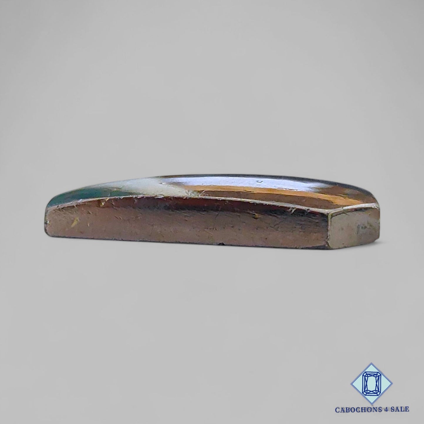 Cabujones de pirita natural de 29 x 18 x 5 mm, de Perú, disponibles para la venta.