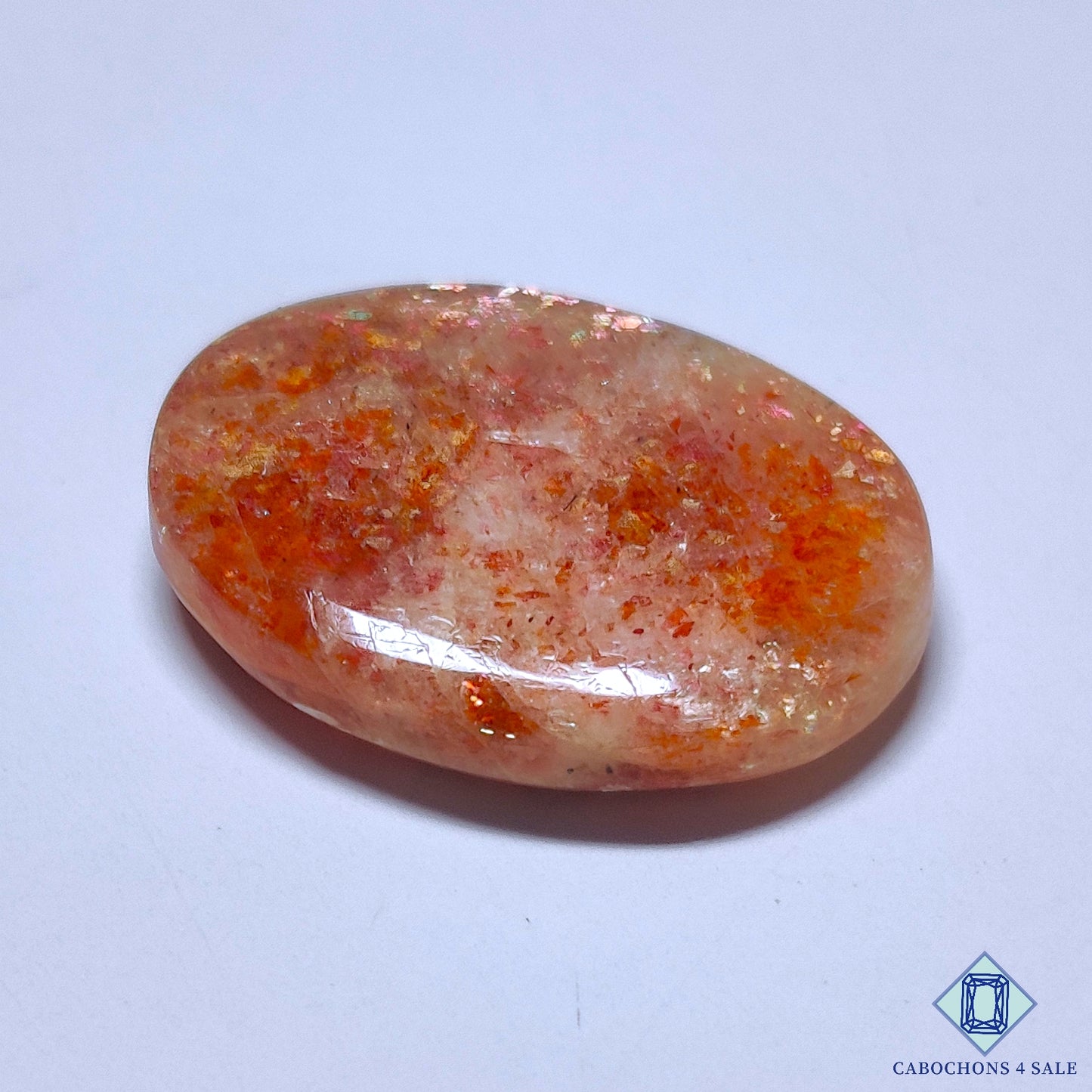 Rainbow Confetti Sunstone