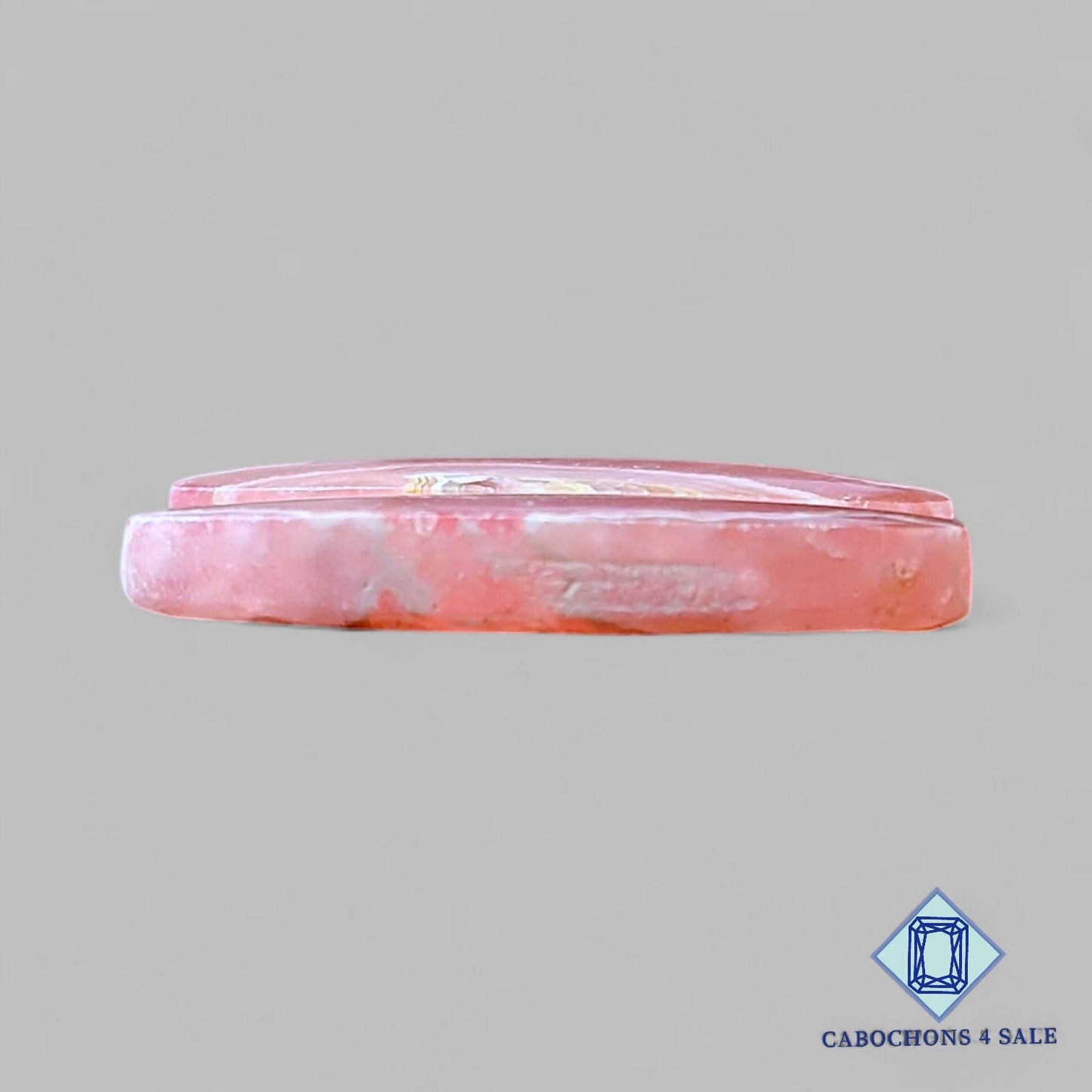 Natural Rhodochrosite Gemstone Oval Pairs 27*9*4mm from Argentina available for sale
