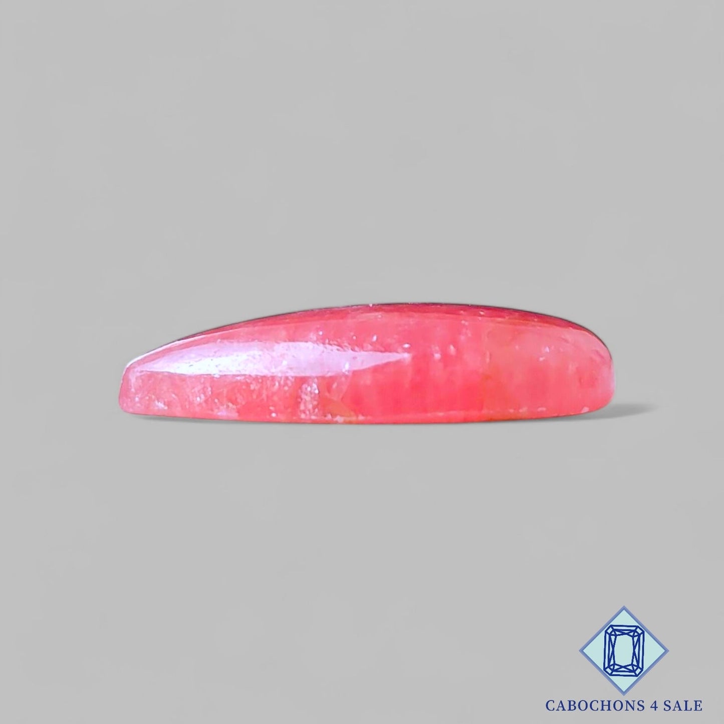 Natural Gemmy Rhodochrosite Gemstone Pear Cabochons 25*13*5mm from Argentina available for sale