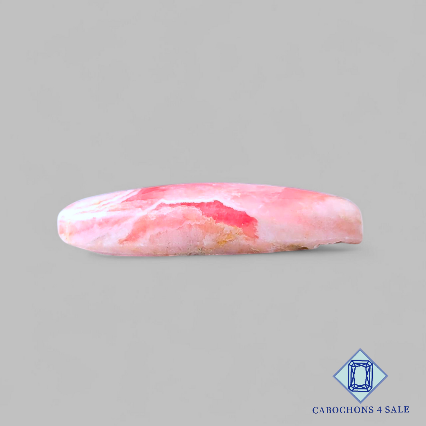 Cabujones ovalados de rodocrosita