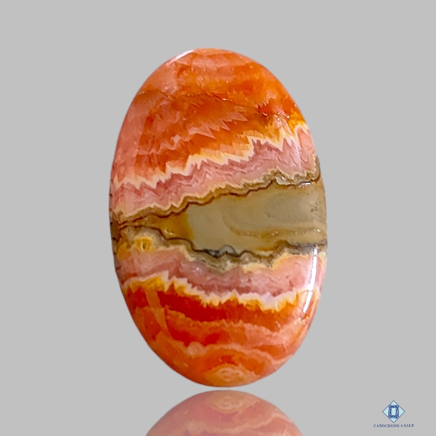 Rhodochrosite Oval Cabochons