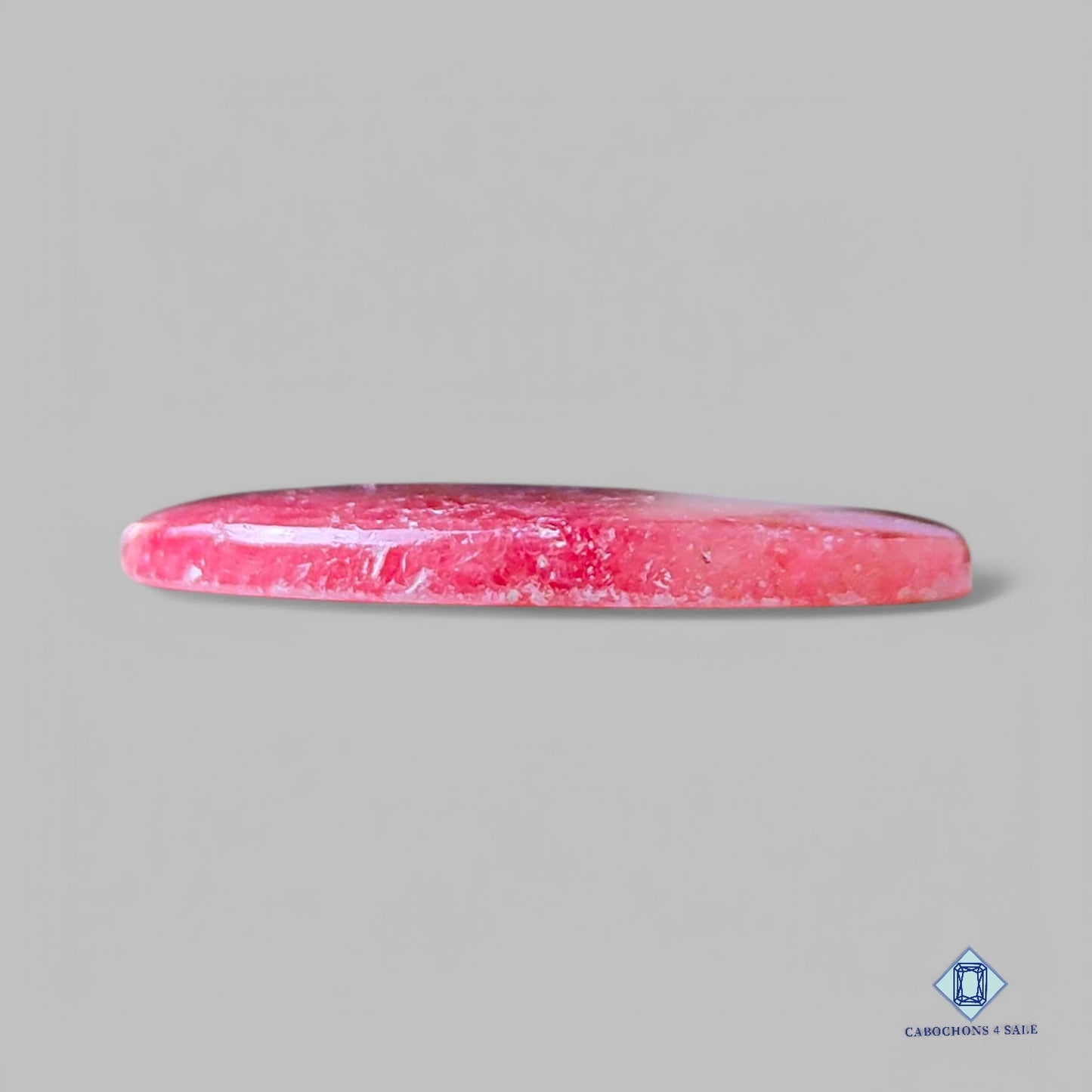 Certified Rhodonite Oval Gemstone Cabochons for sale, Oval 33*22*4mm