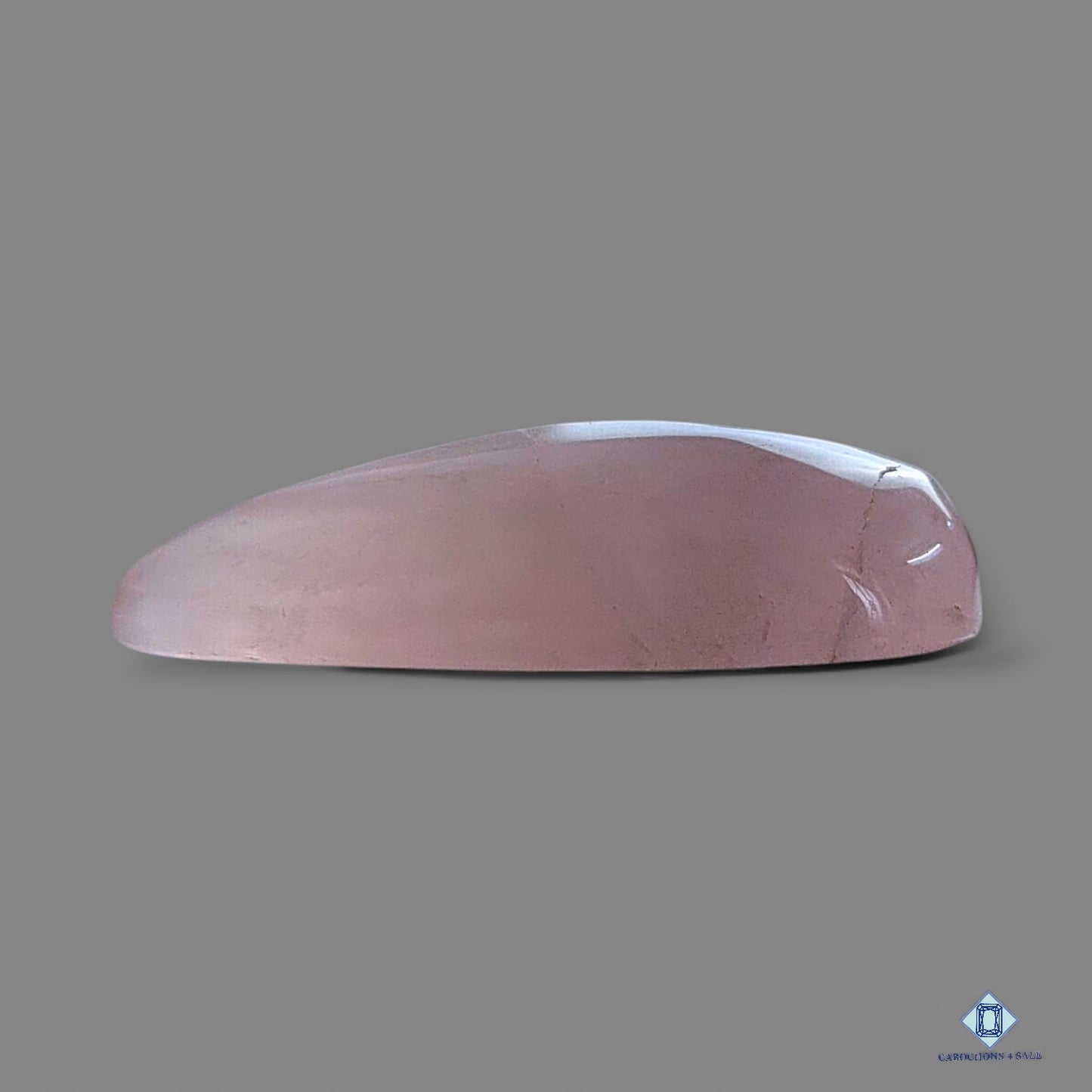 High-Grade Rose Quartz Pear Gemstone Cabochons for sale, Pear 31*16*8mm