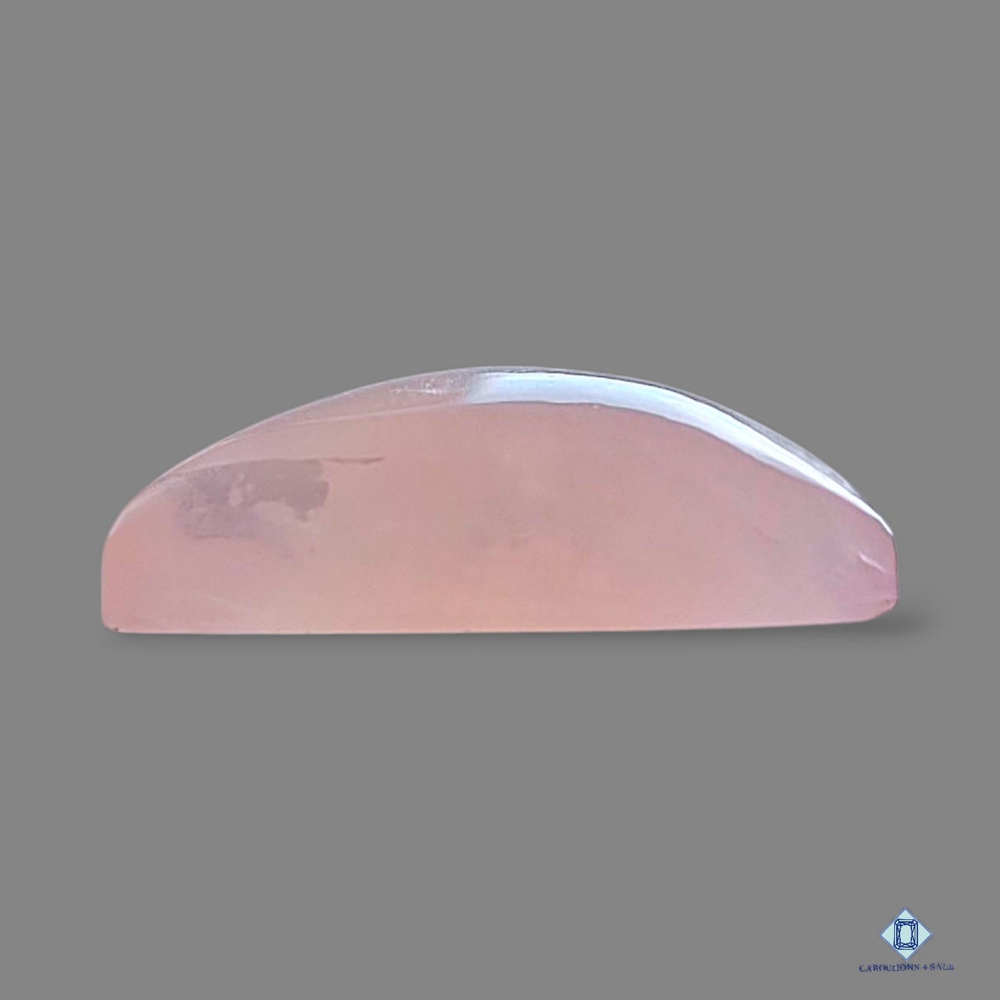 Certified Rose Quartz Triangle Gemstone Cabochons for sale, Triangle 20*22*7mm