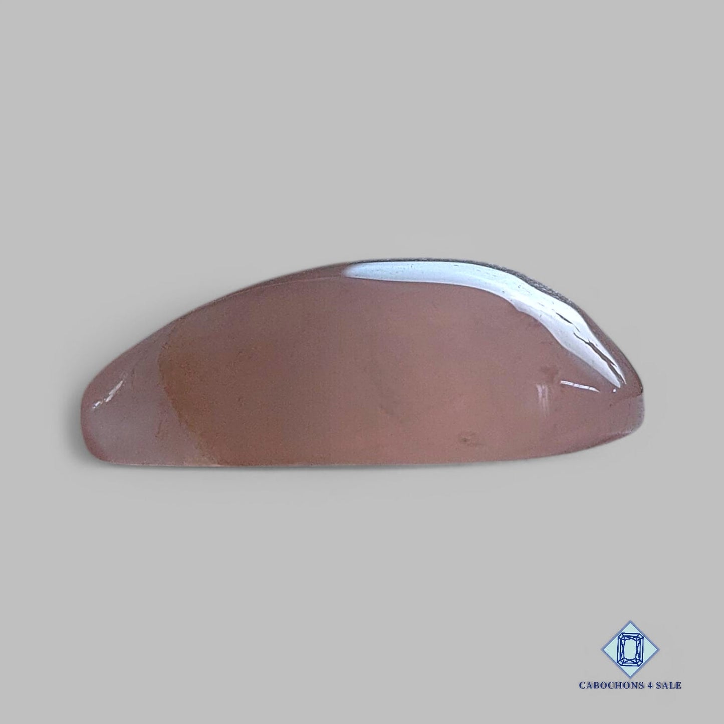 Genuine Rose Quartz Pear Gemstone Cabochons for sale, Pear 27*20*9mm