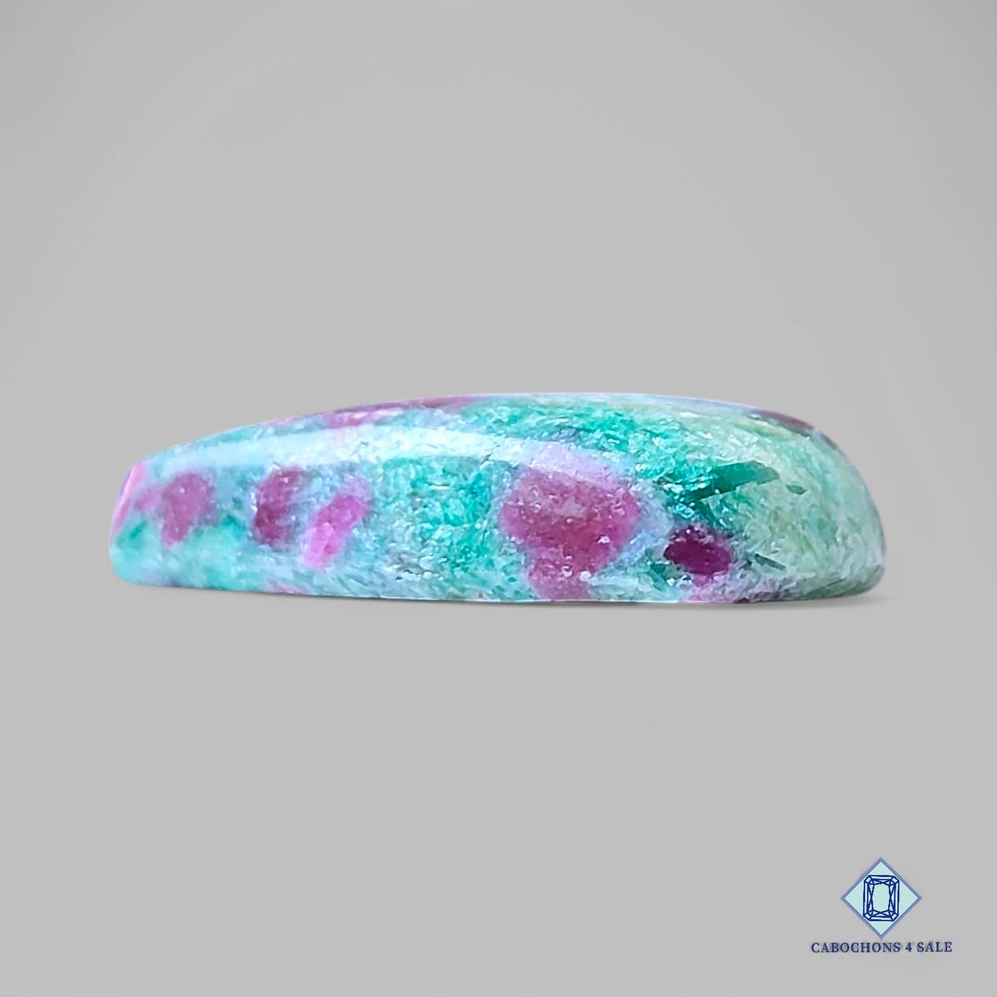 Natural Ruby Kyanite Gemstone Pear Cabochons 25*17*6mm from India available for sale