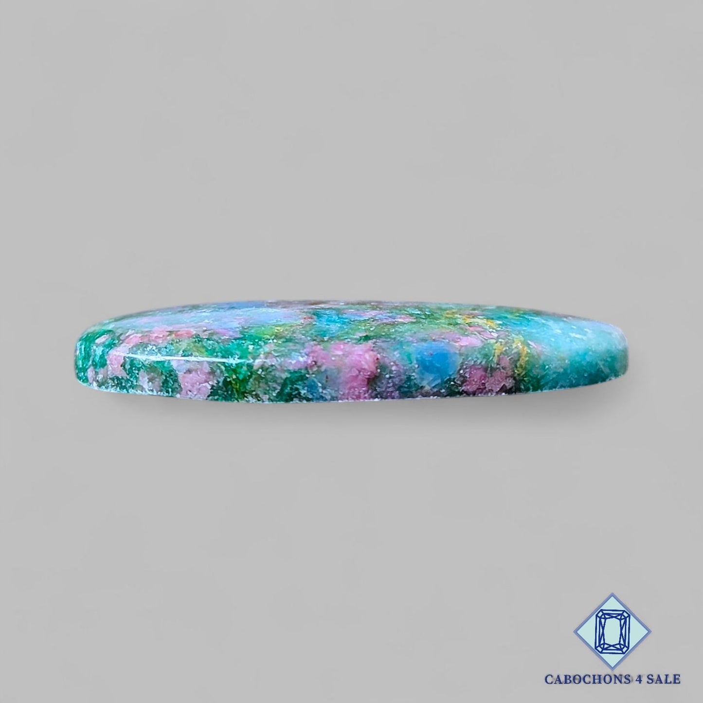 Natural Ruby Kyanite Gemstone Oval Cabochons 38*25*5mm from India available for sale