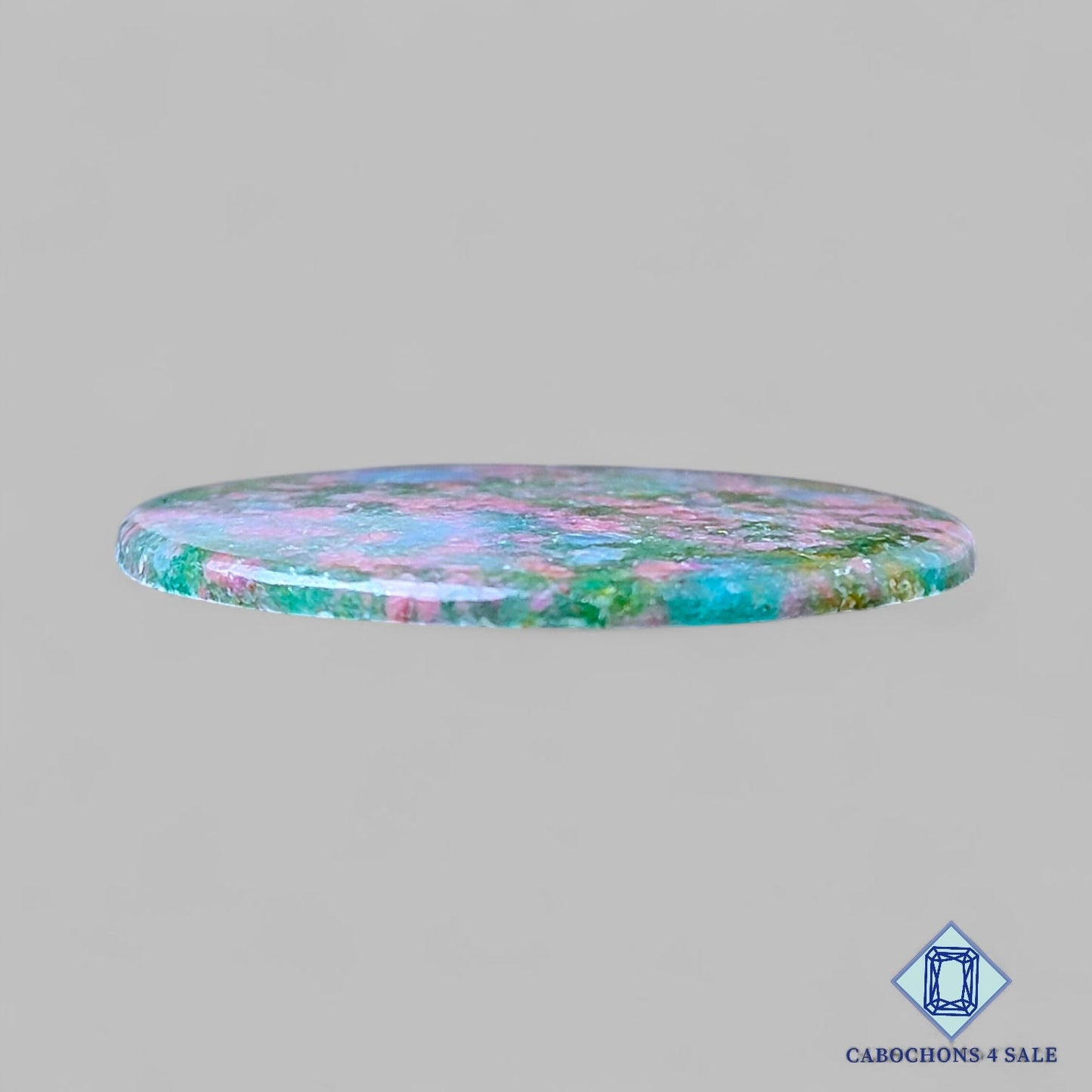 Natural Ruby Kyanite Gemstone Round Cabochons 38*25*5mm from India available for sale