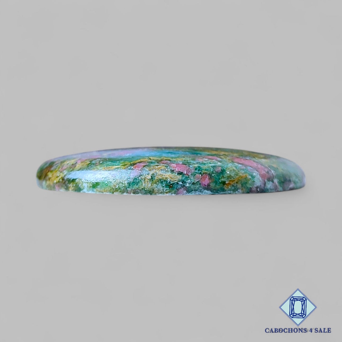 Natural Ruby Kyanite Gemstone Round Cabochons 36*5mm from India available for sale