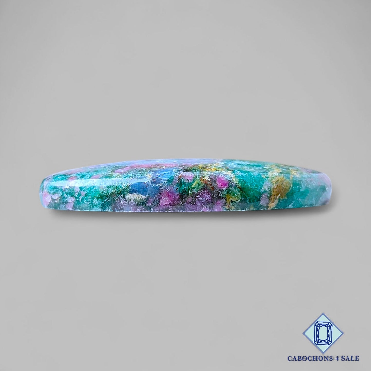 Natural Ruby Kyanite Gemstone Oval Cabochons 36*20*5mm from India available for sale