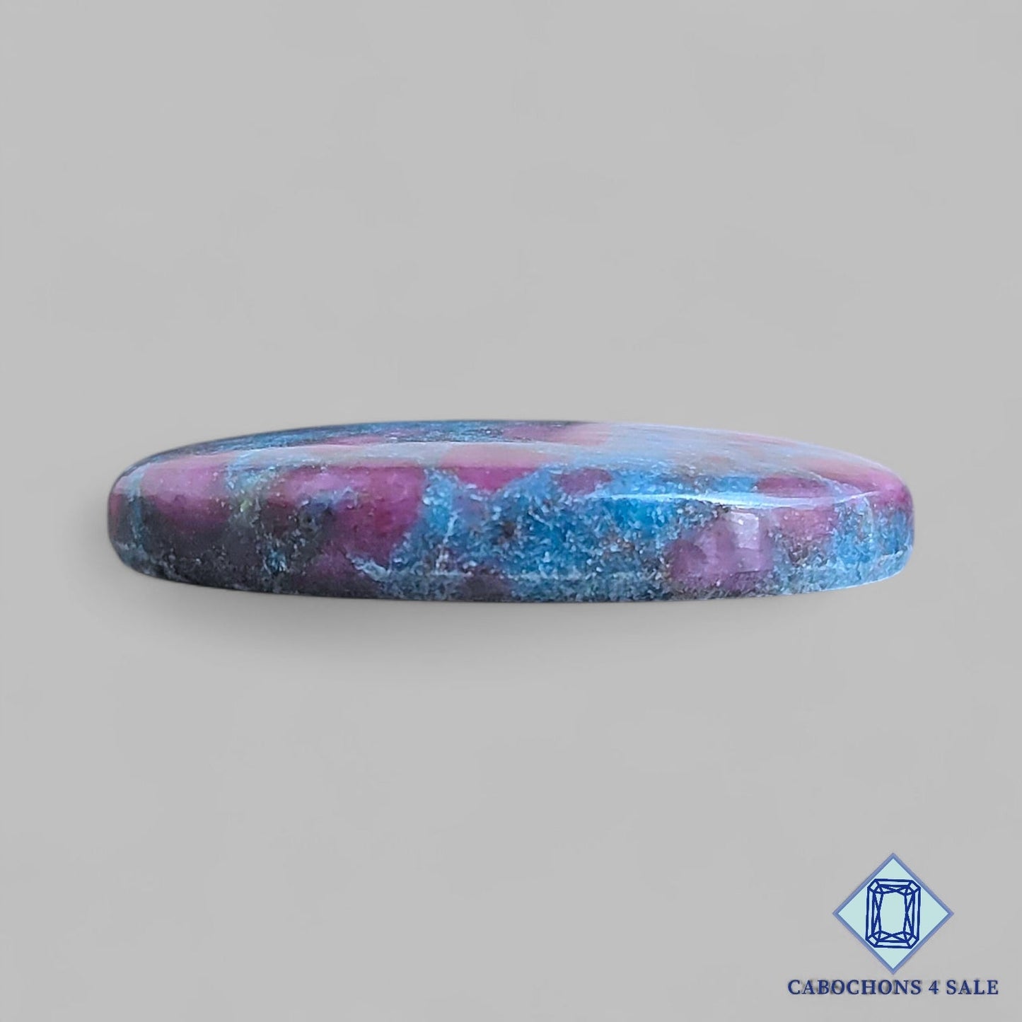 Natural Ruby Kyanite Gemstone Oval Cabochons 37*25*6mm From India available for sale
