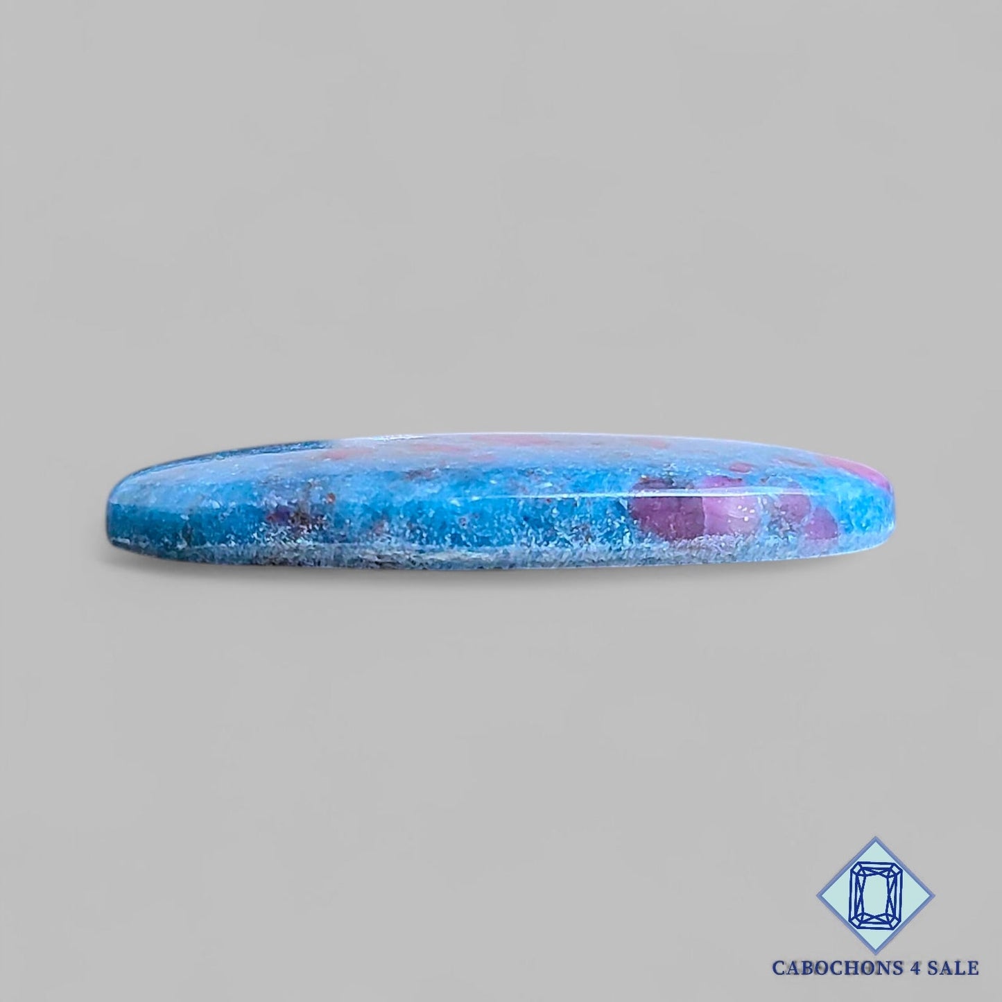 Natural Ruby Kyanite Gemstone Oval Cabochons 36*16*4mm From India available for sale