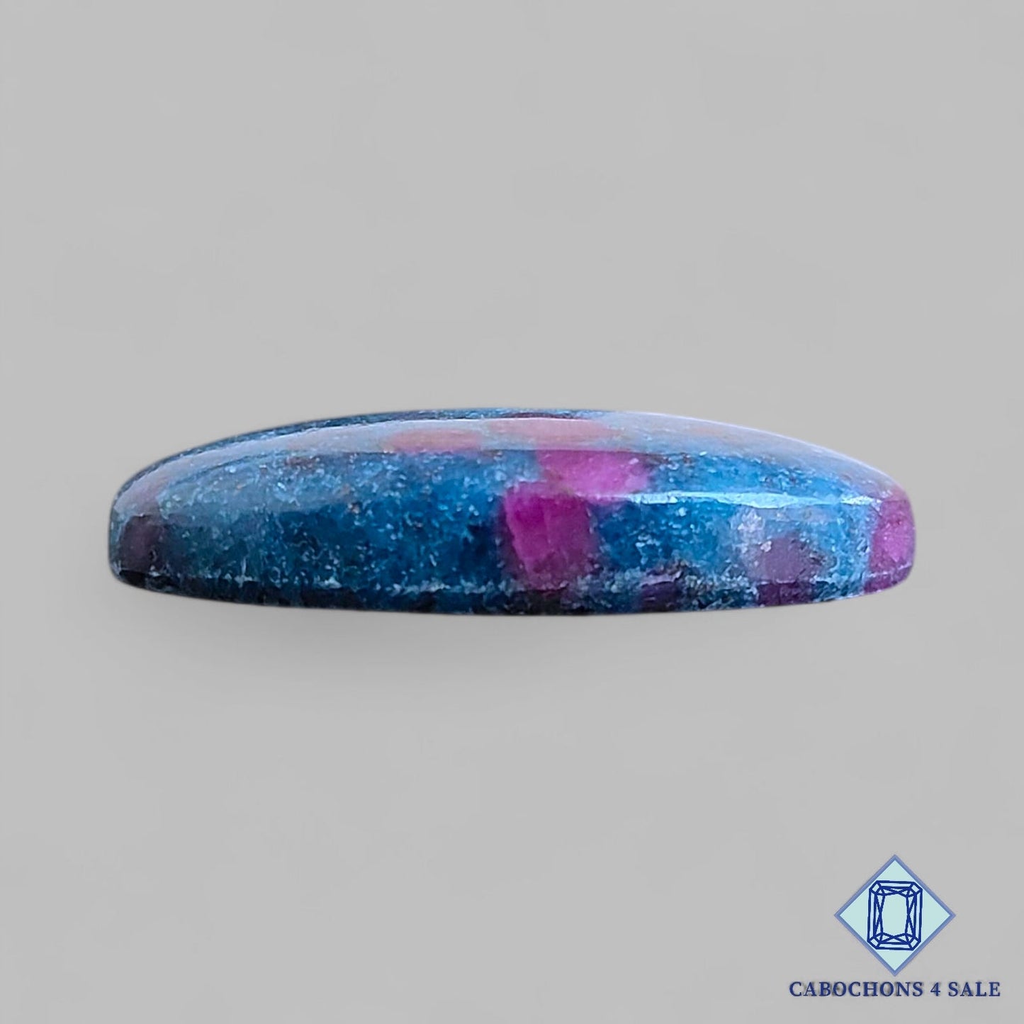Natural Ruby Kyanite Gemstone Oval Cabochons 27*16*5mm From India available for sale