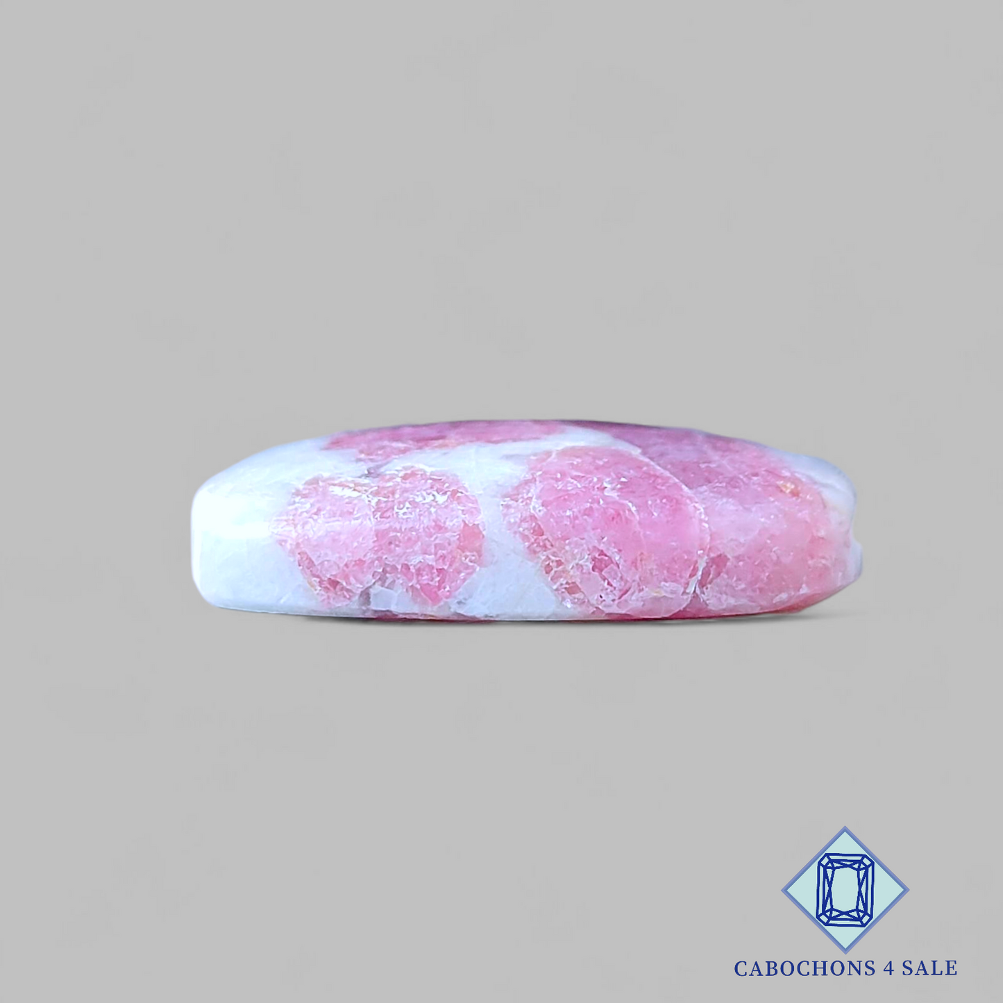 Ruby with Tourmaline Rectangle Cabochons 27*25*6mm