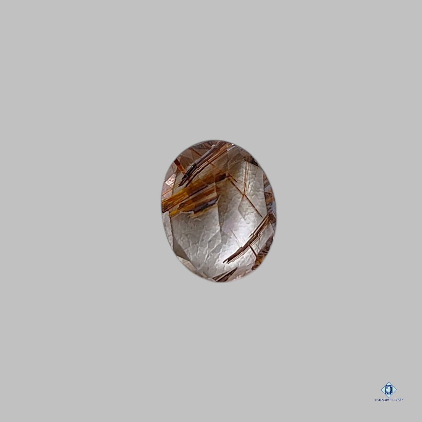 Rutilated Quartz Oval All Cuts