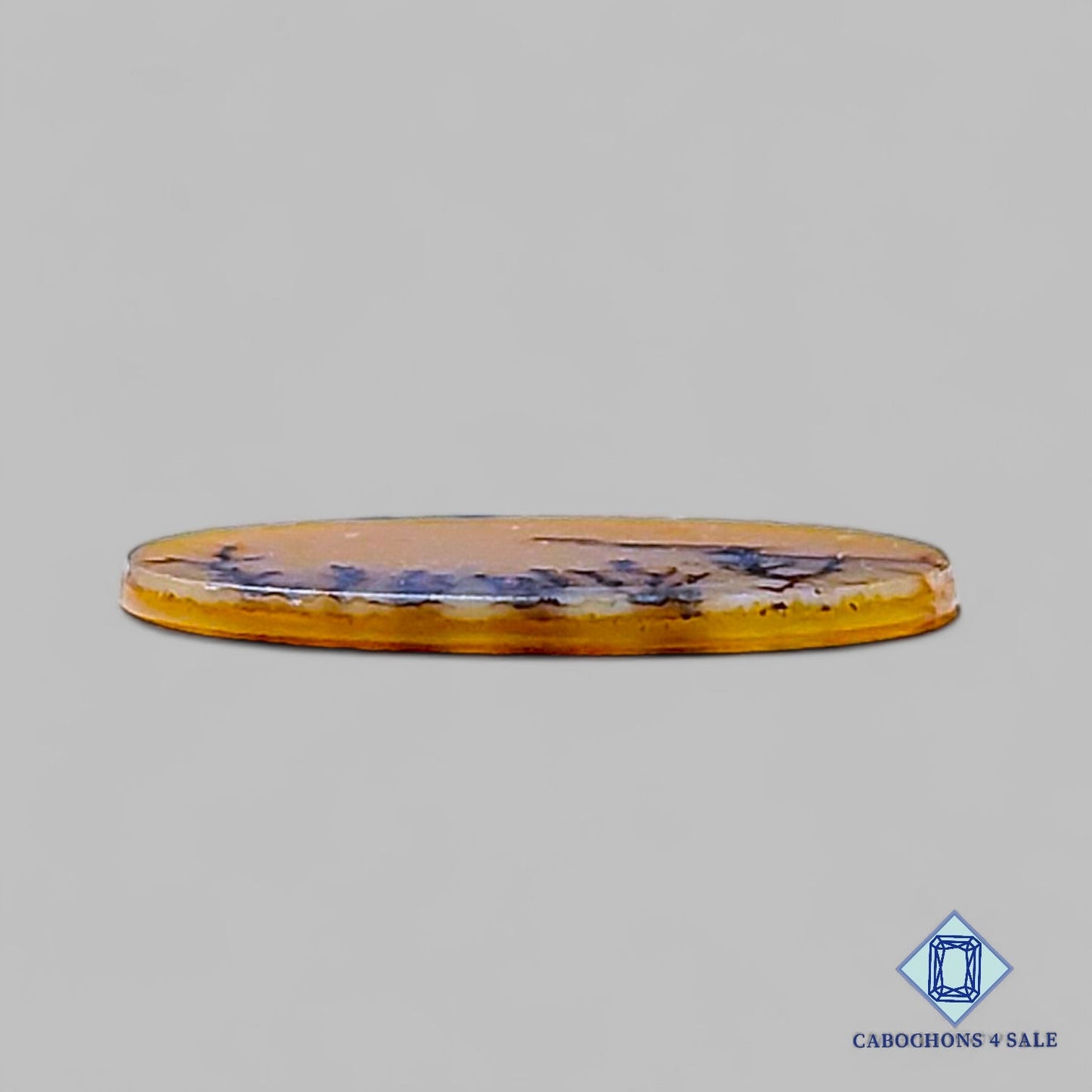 Natural Scenic Agate Gemstone Oval Cabochons 19*12*1mm from Brazil available for sale