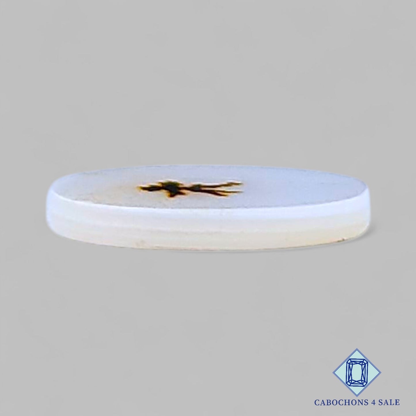 Natural Scenic Agate Gemstone Oval Cabochons 12*9*1mm from Brazil available for sale