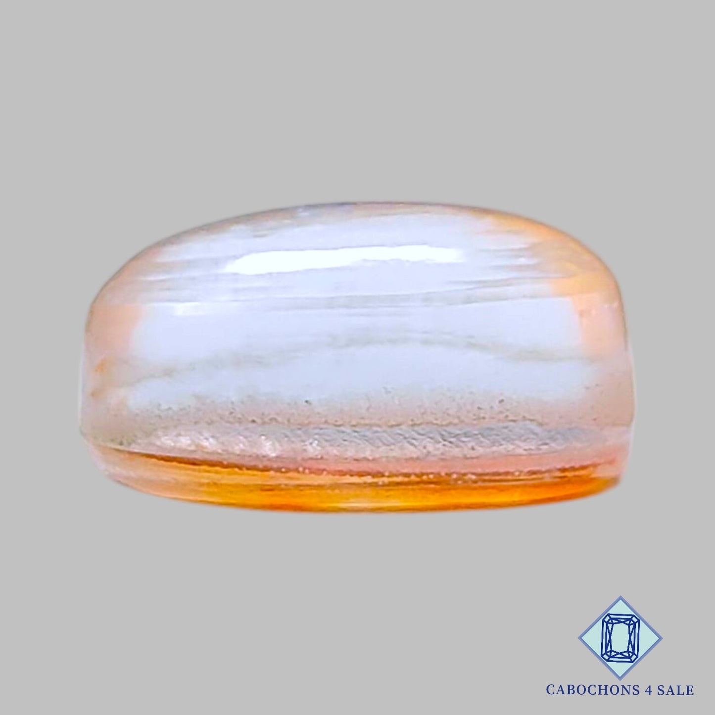 Scenic Agate + Crystal Quartz Doublet Gemstone Oval Doublets 16*11*8mm available for sale