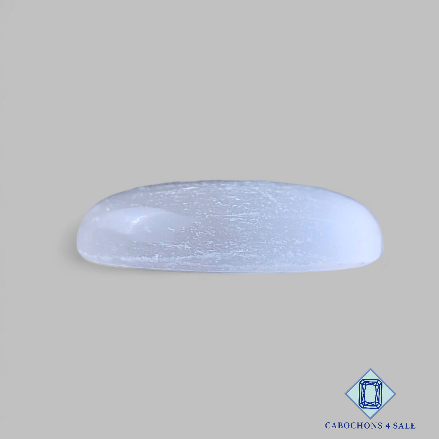 Cabujones ovalados de selenita
