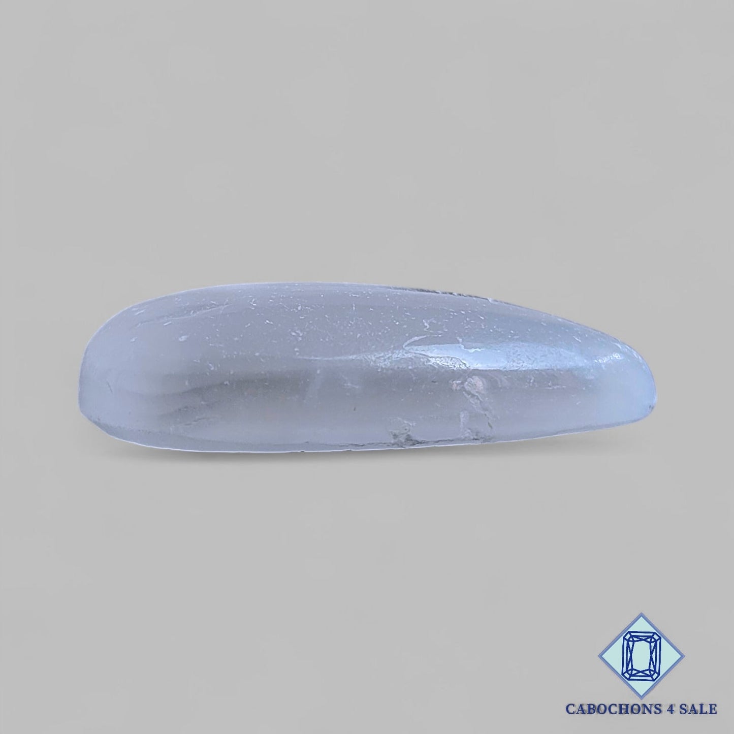 Natural Selenite Gemstone Pear Cabochons 35*22*8mm From Mexico available for sale