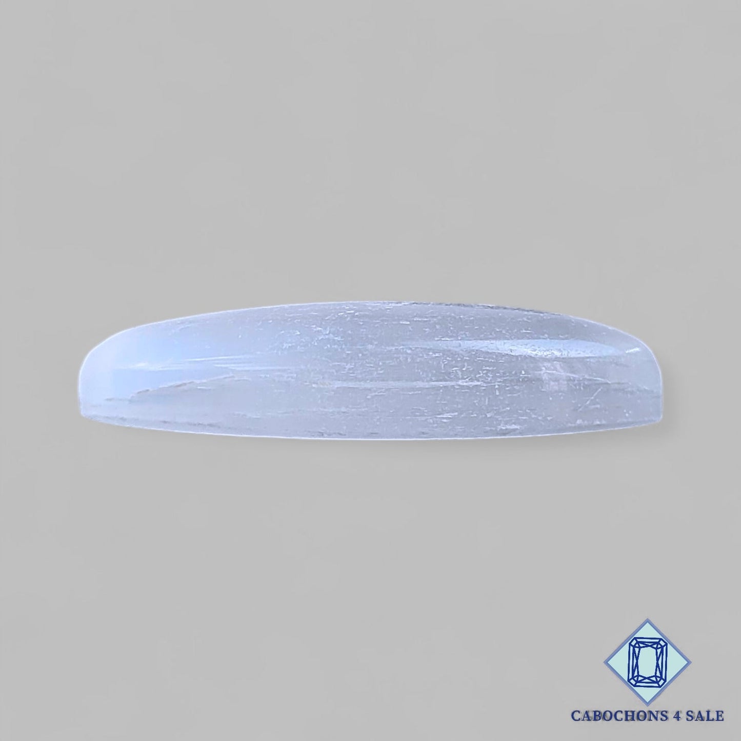 Natural Selenite Gemstone Marquise Cabochons 38*16*7mm From Mexico from available for sale