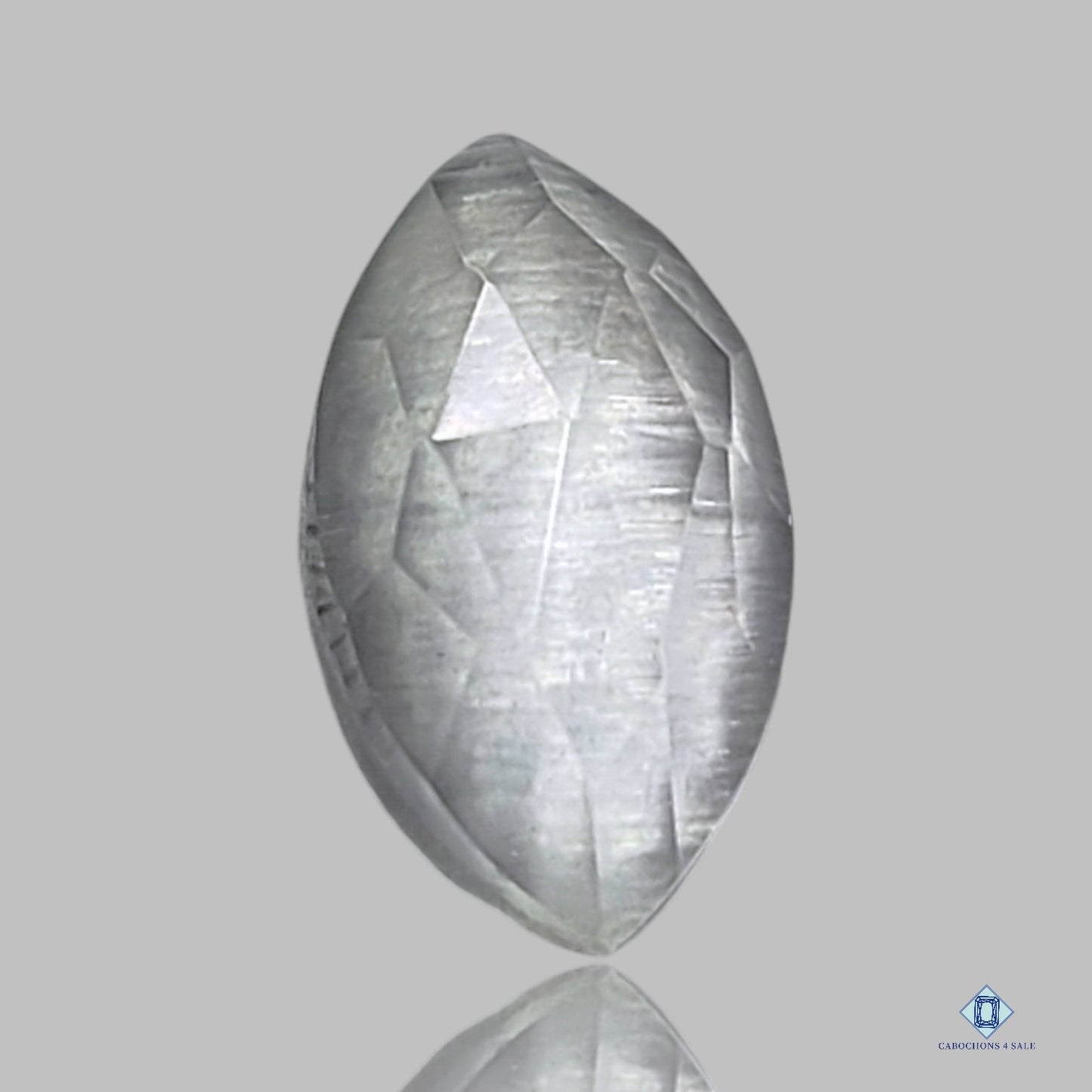 Selenite + Crystal Quartz Doublets Marquise Doublets