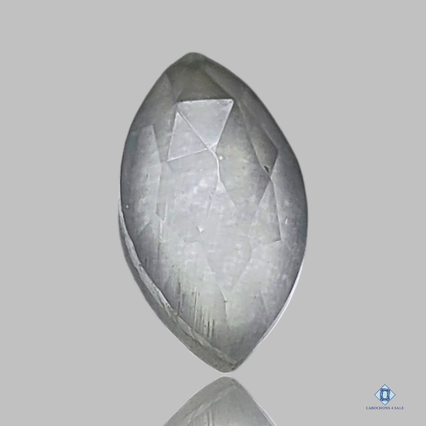 Selenite + Crystal Quartz Doublets Marquise Doublets