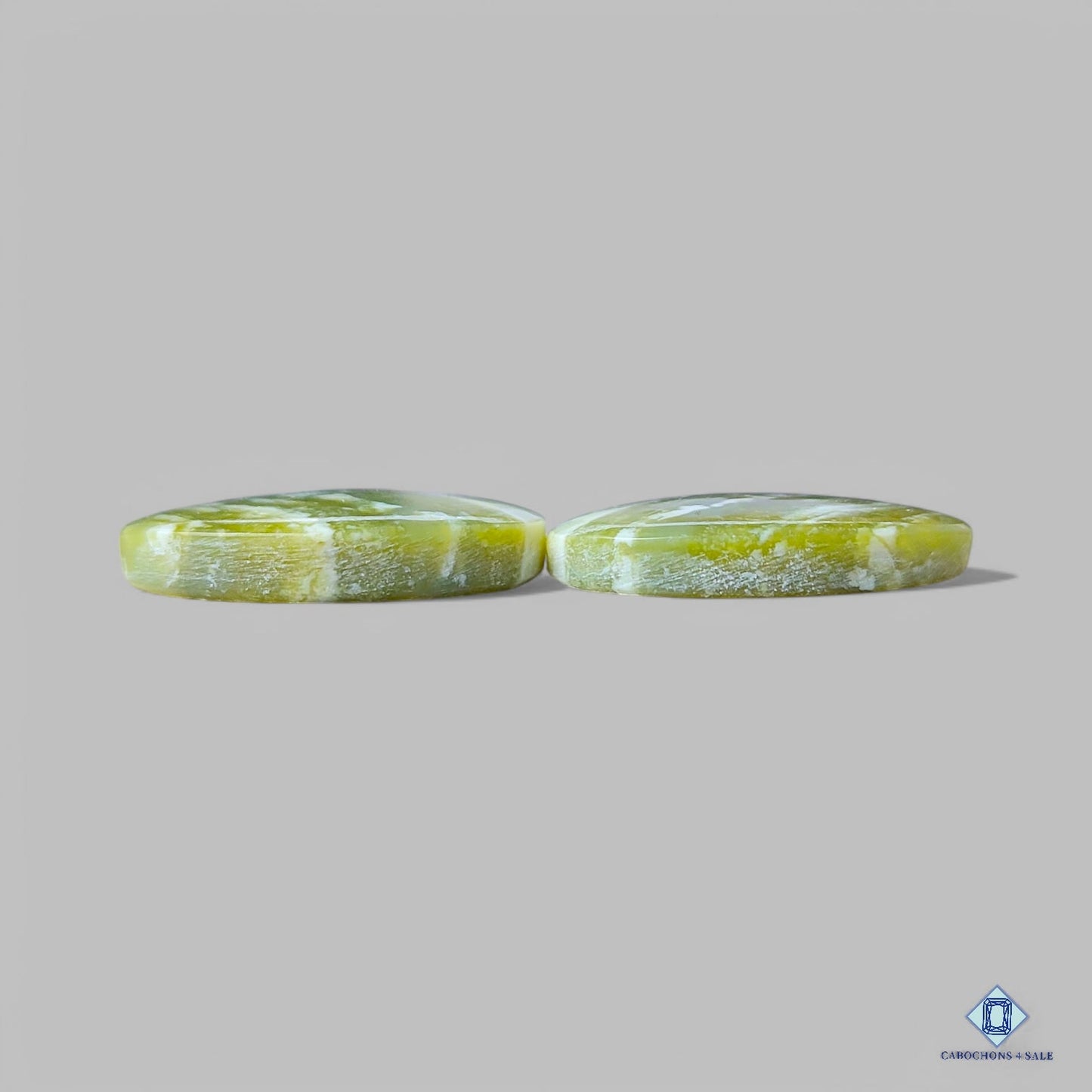 Natural Serpentine Gemstone Pear Pairs 22*21*4mm from USA available for sale