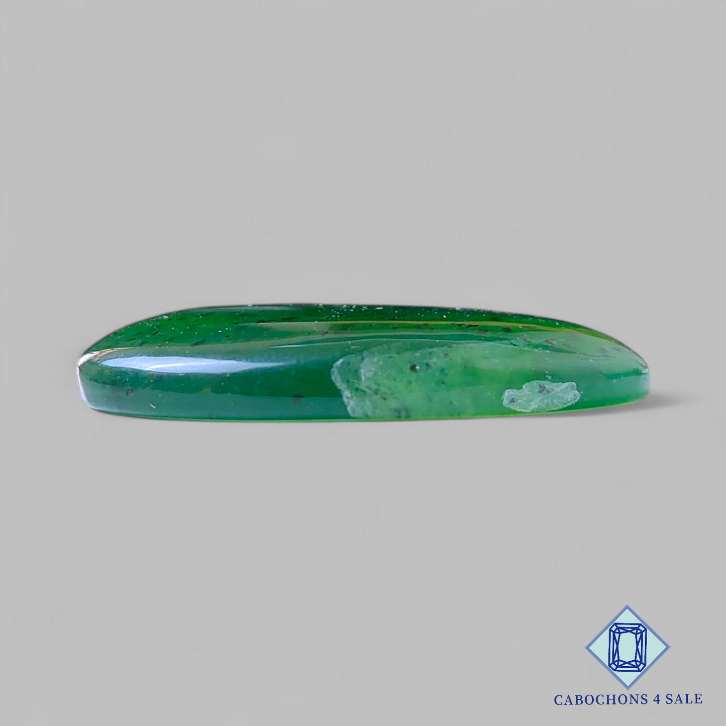 Cabujones ovalados de serpentina