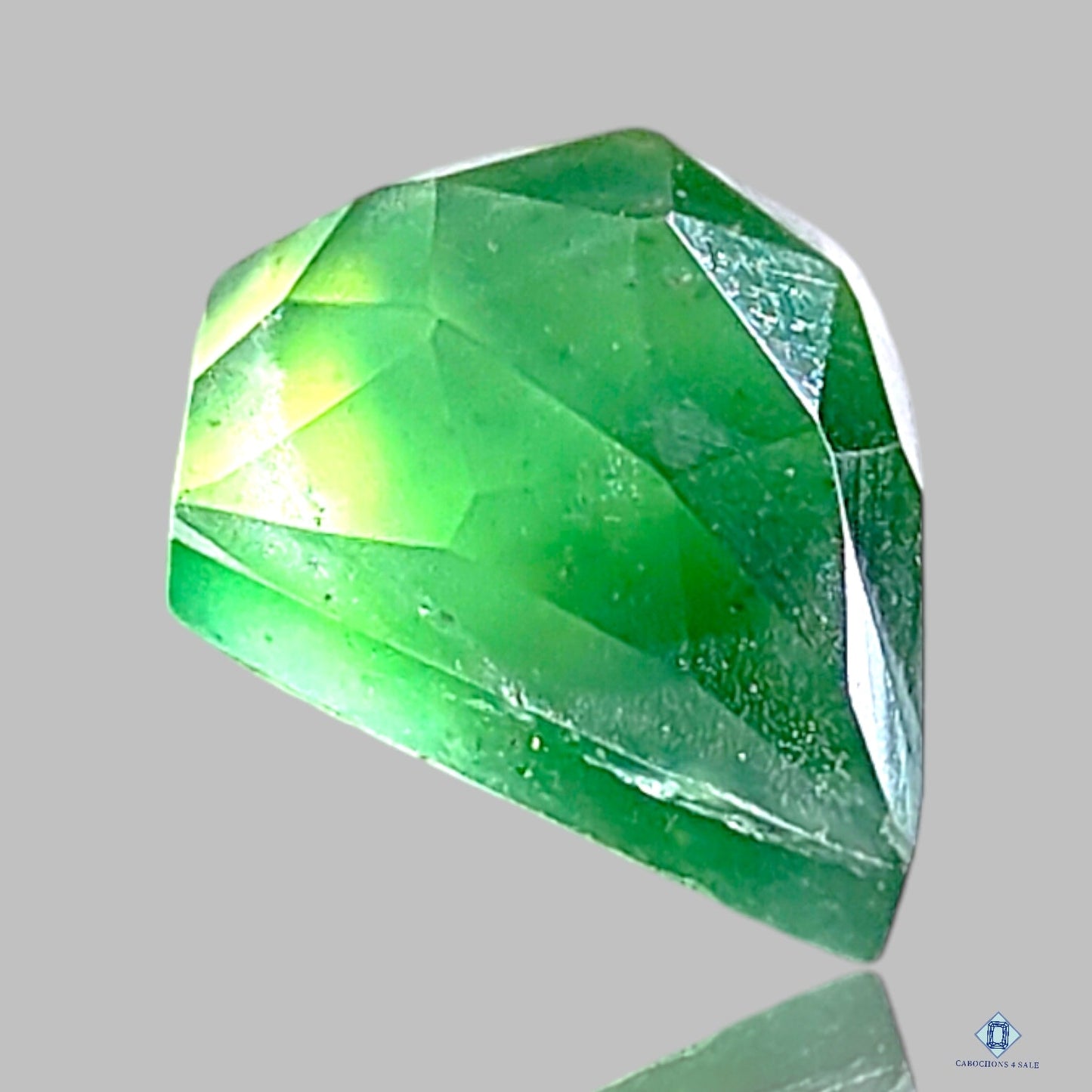 Serpentine + Crystal Quartz Doublets Fancy Doublets