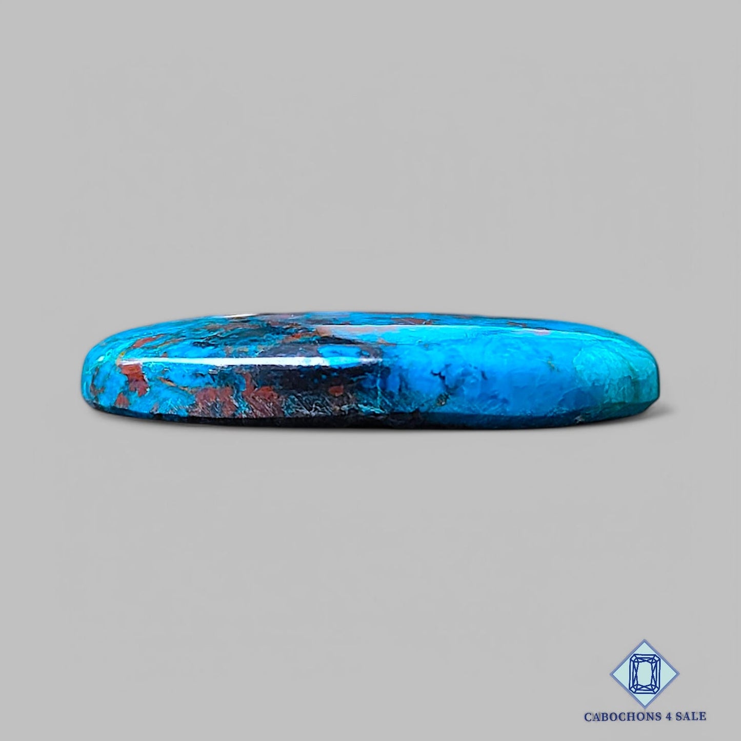 Natural Shattuckite Gemstone Oval Cabochons 40*25*6mm from United States available for sale