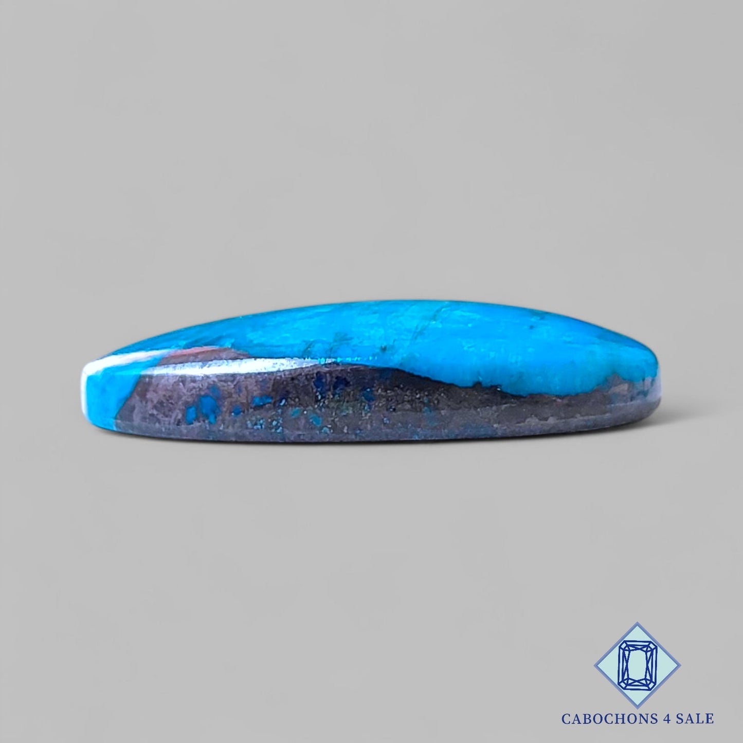 Natural Shattuckite Gemstone Oval Cabochons 32*19*6mm from USA available for sale