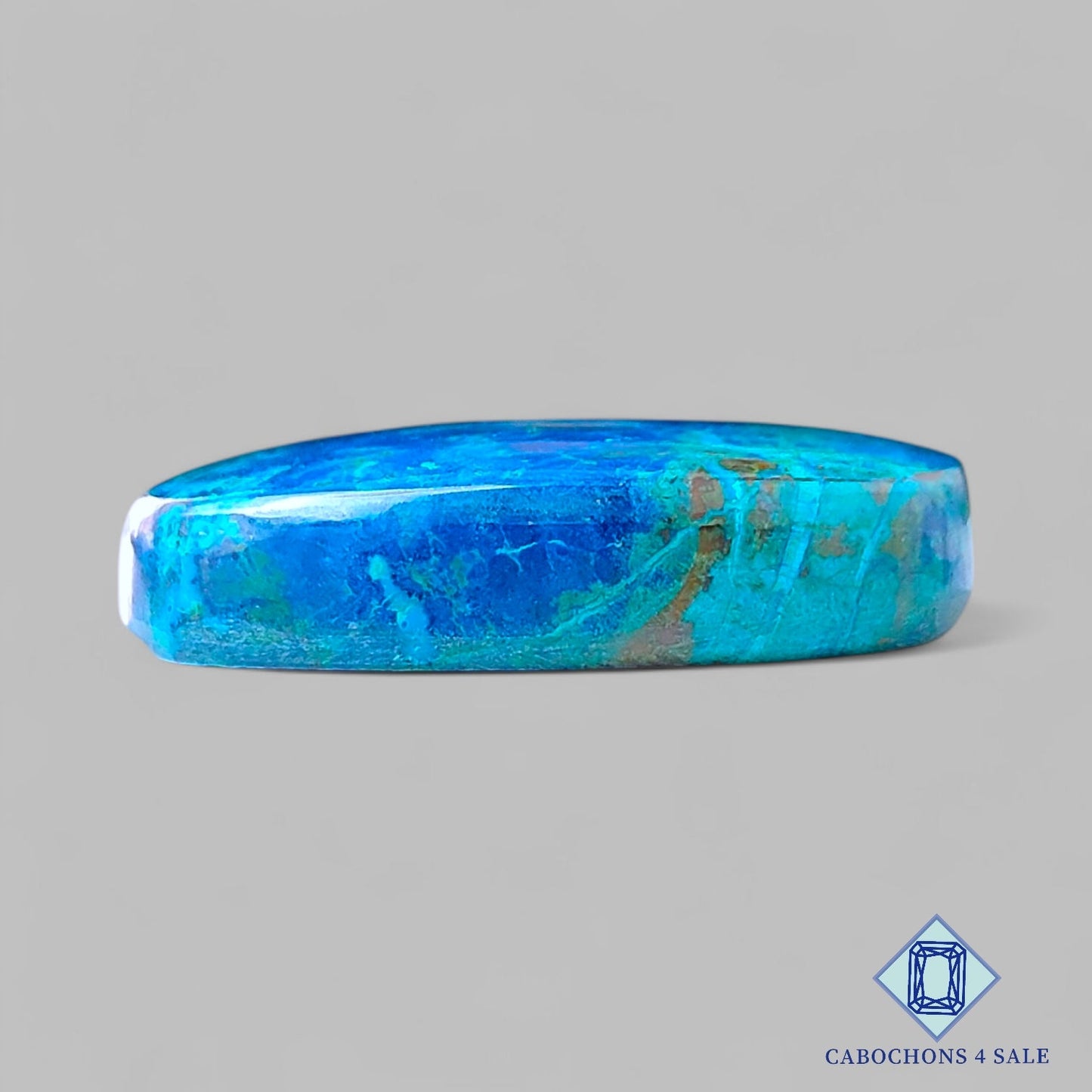 Natural Shattuckite Gemstone Oval Cabochons 31*23*8mm from USA available for sale