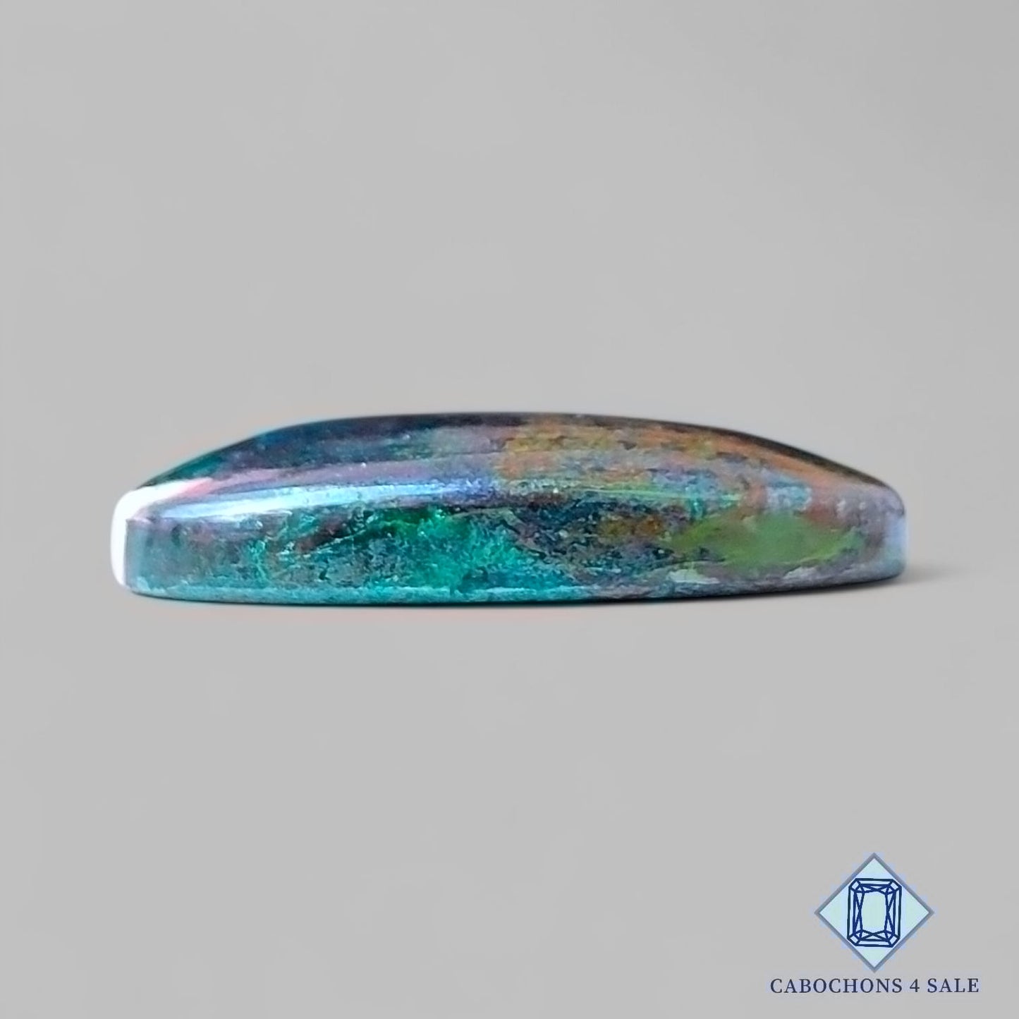 Natural Shattuckite Gemstone Oval Cabochons 30*17*6mm from USA available for sale
