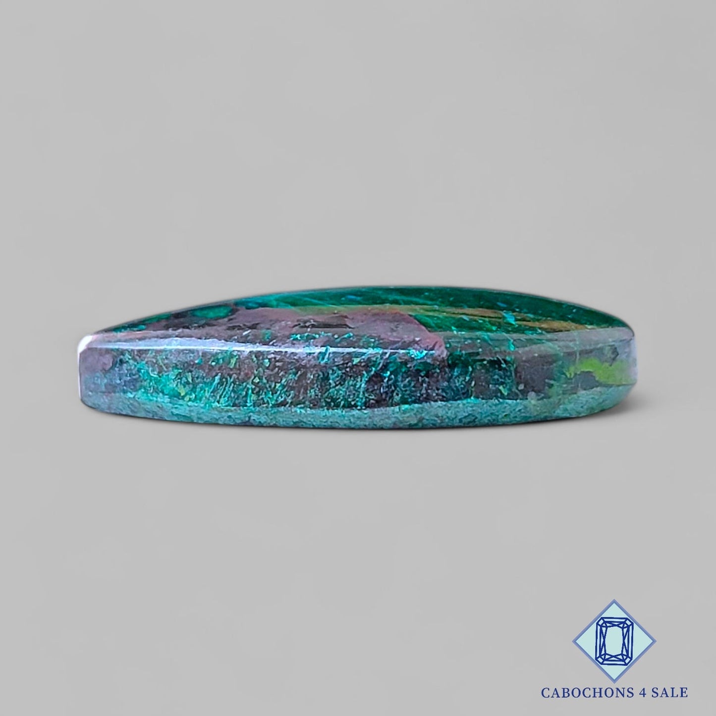 Natural Shattuckite Gemstone Pear Cabochons 26*18*5mm from USA available for sale