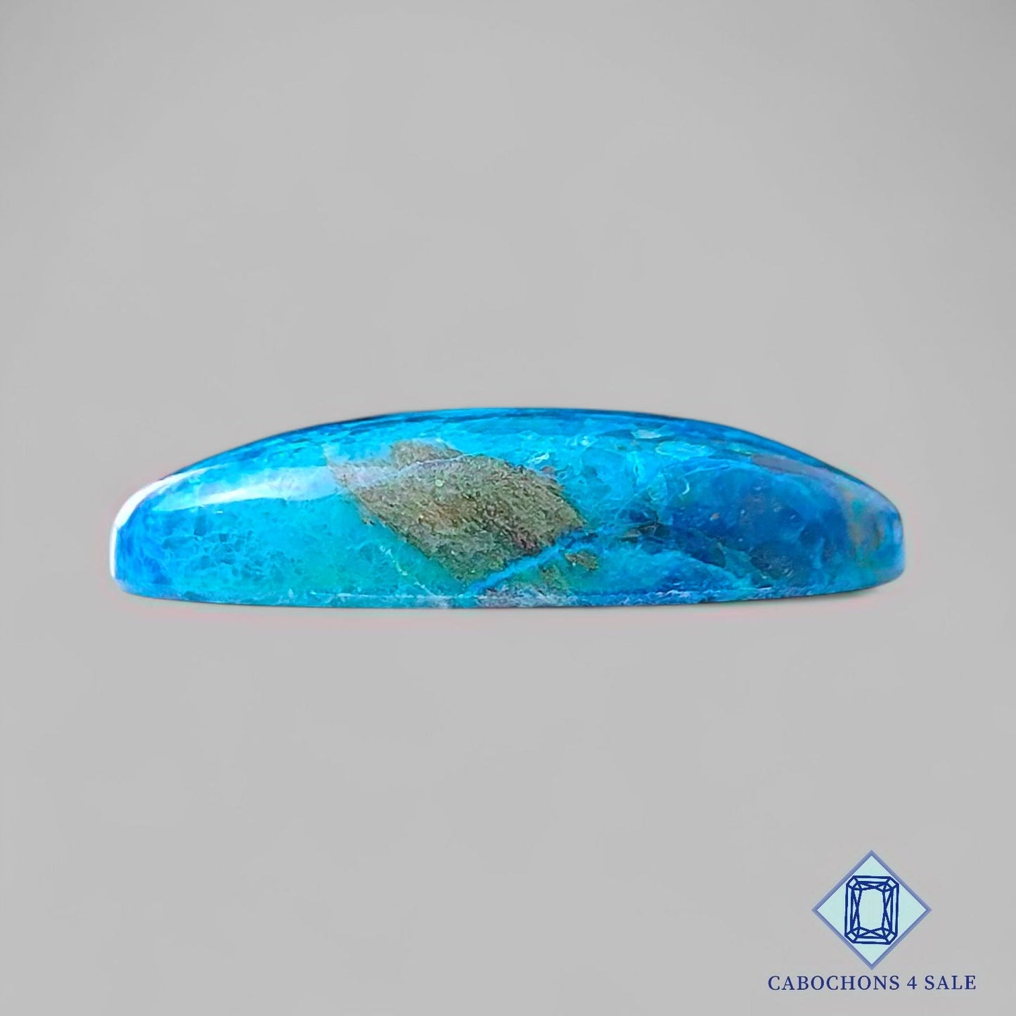 Natural Shattuckite Gemstone Oval Cabochons 36*16*8mm from USA available for sale
