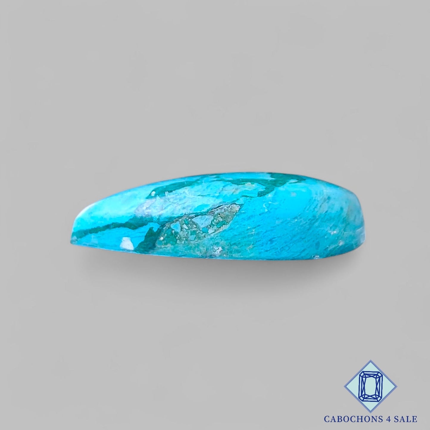 Natural Shattuckite Gemstone Pear Cabochons 30*20*7mm from USA available for sale