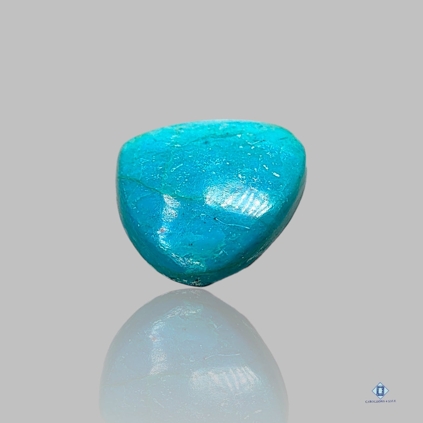 Cabujones de pera de shattuckita