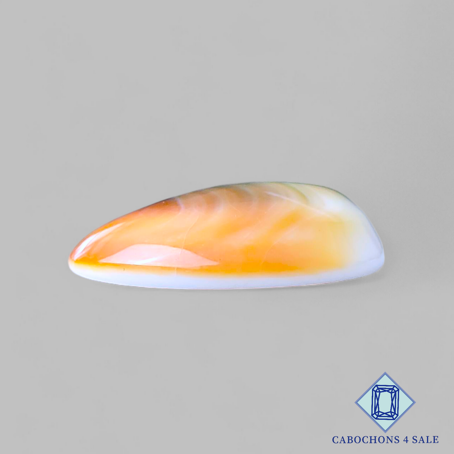 Cabujones ovalados de ojo de Shiva de 24 x 21 x 7 mm