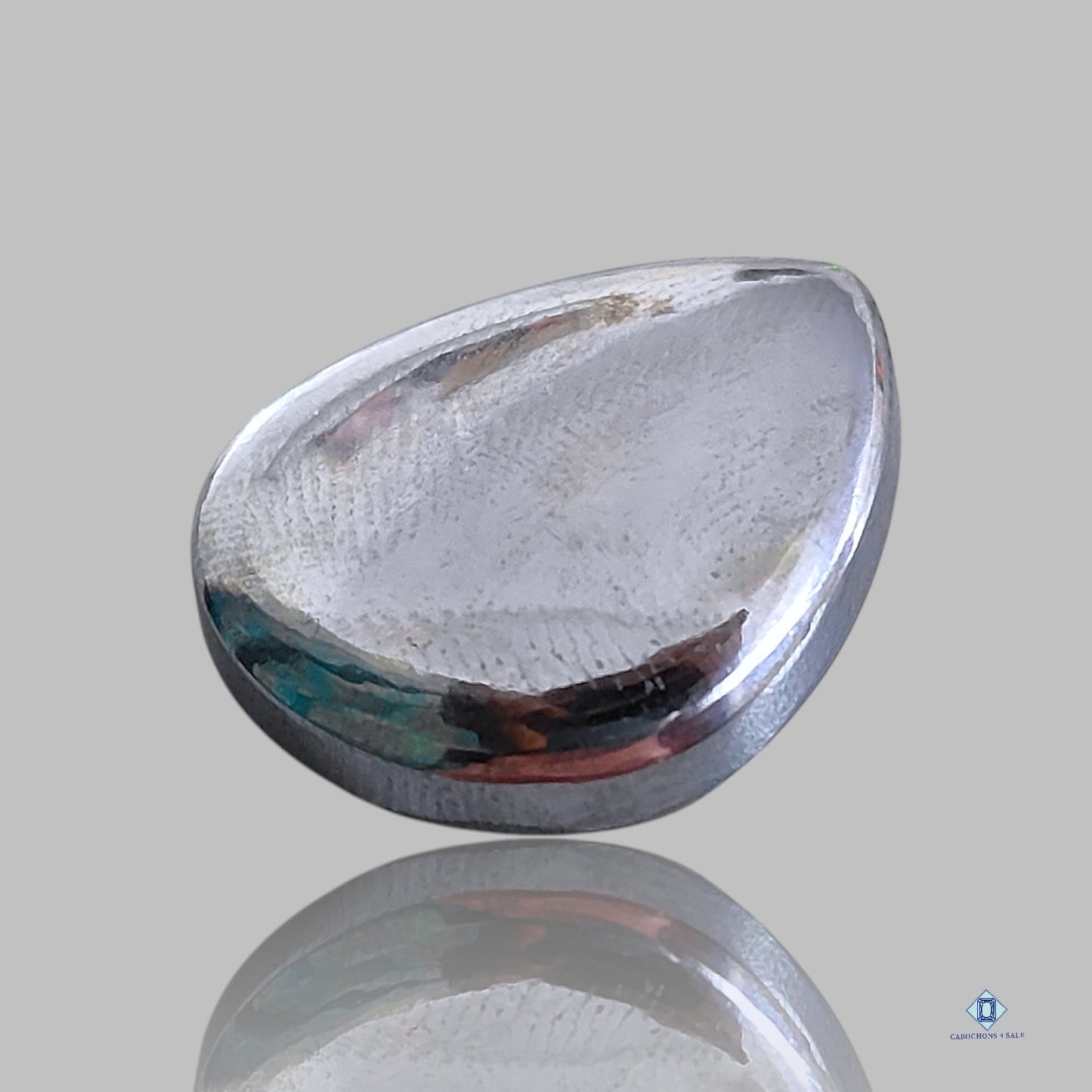 Cabujones de pera de shungita