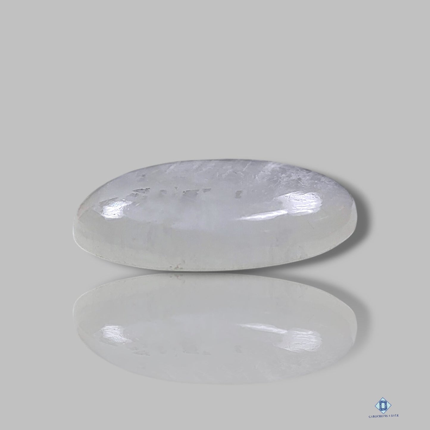 Silver Fire Moonstone Oval Cabochons