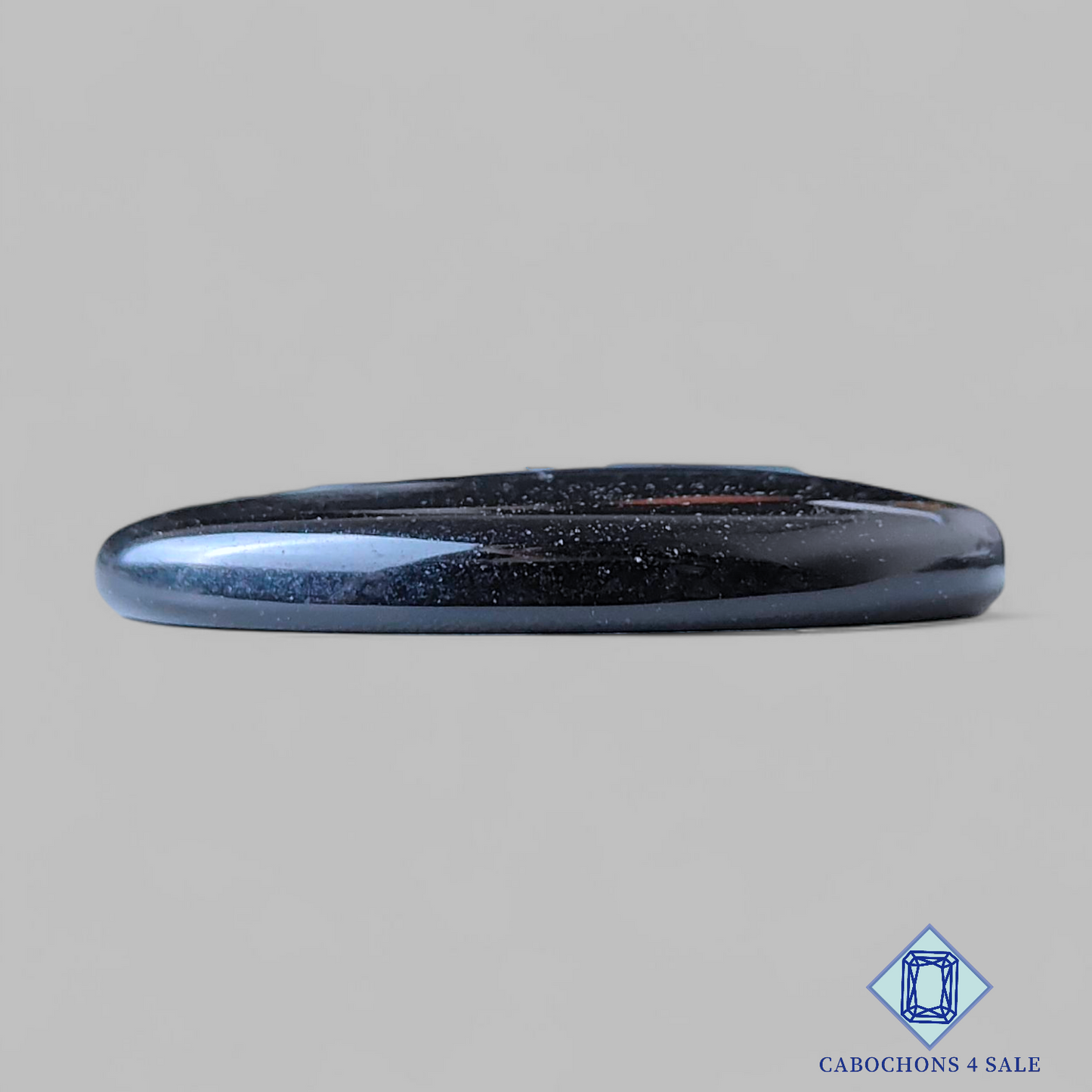 Silver Obsidian Oval Cabochons
